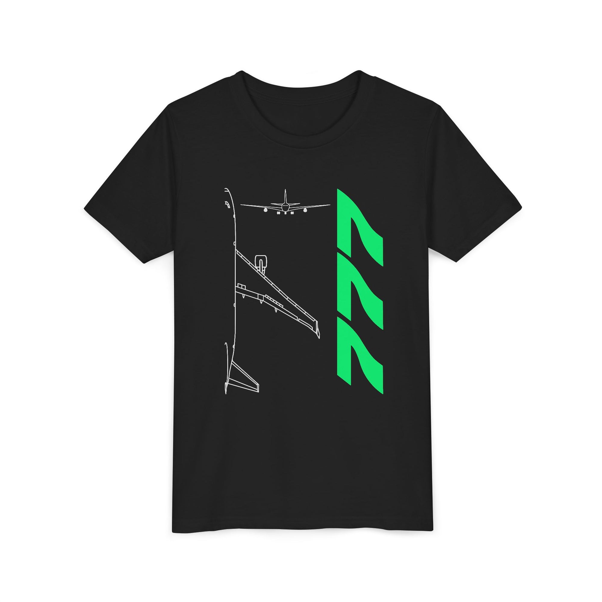Boeing 777 - Unisex Youth Short Sleeve Tee