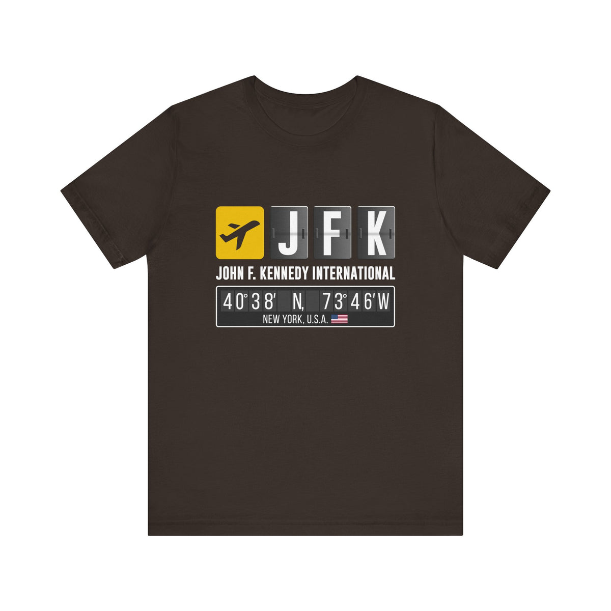 JFK John F. Kennedy International Airport - Unisex Jersey Tee