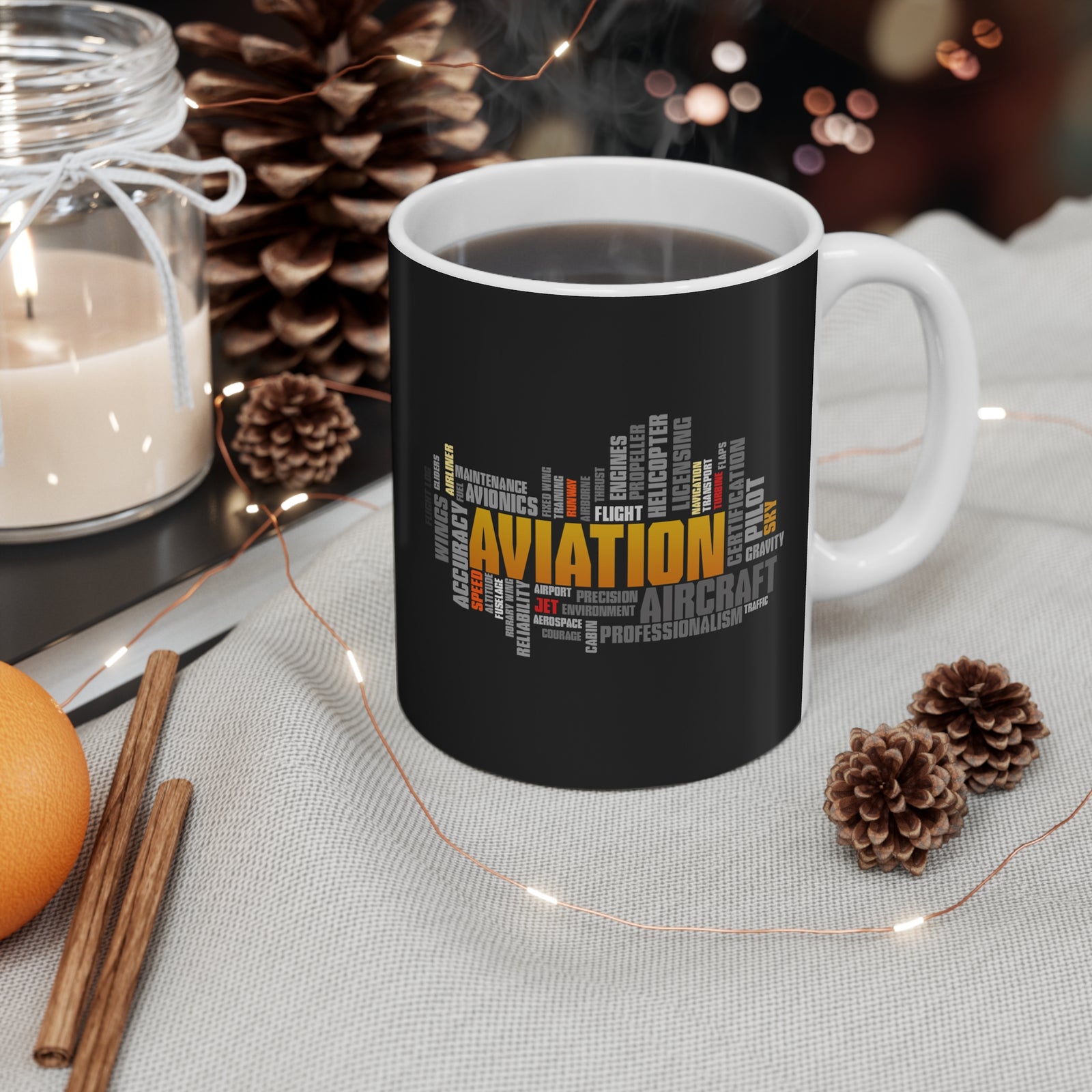Aviation  - 11oz Ceramic Coffee Cup for Aviation Enthusiasts