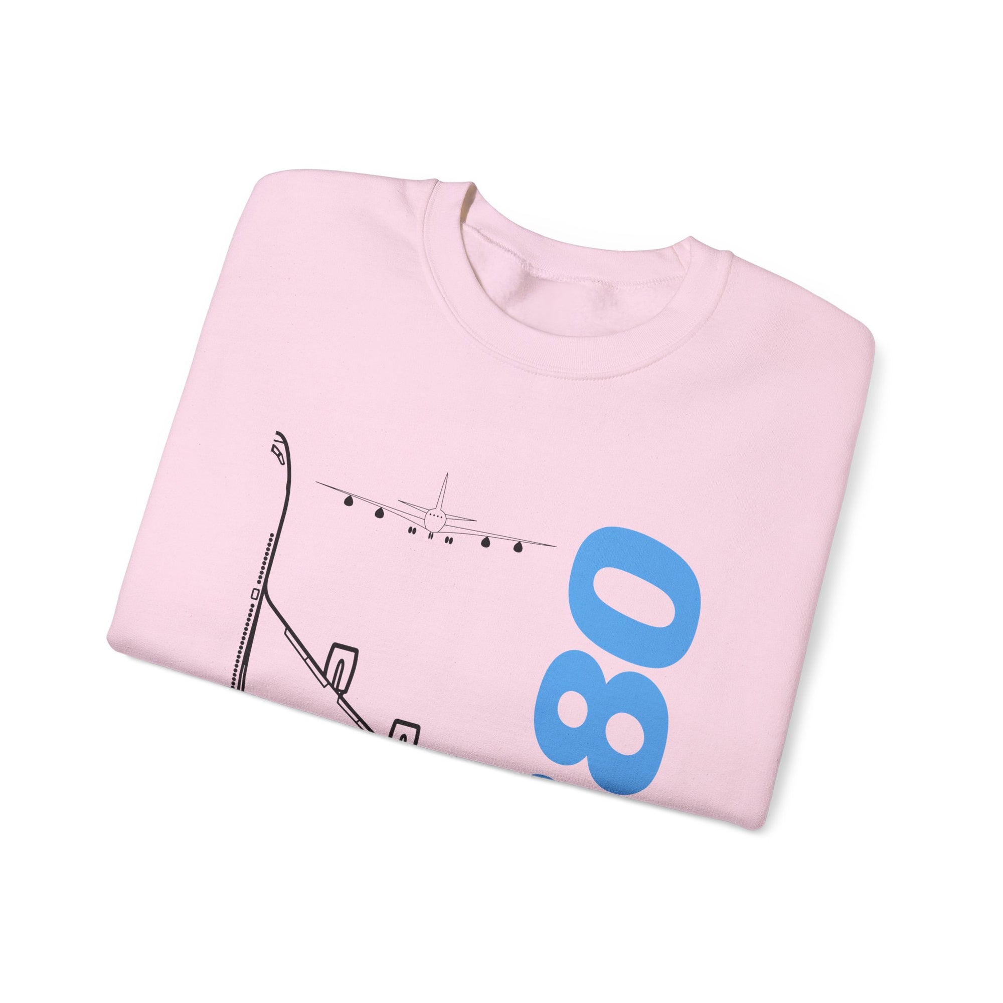 Airbus A380 Crewneck Sweatshirt - Travel Inspiring Cozy Apparel