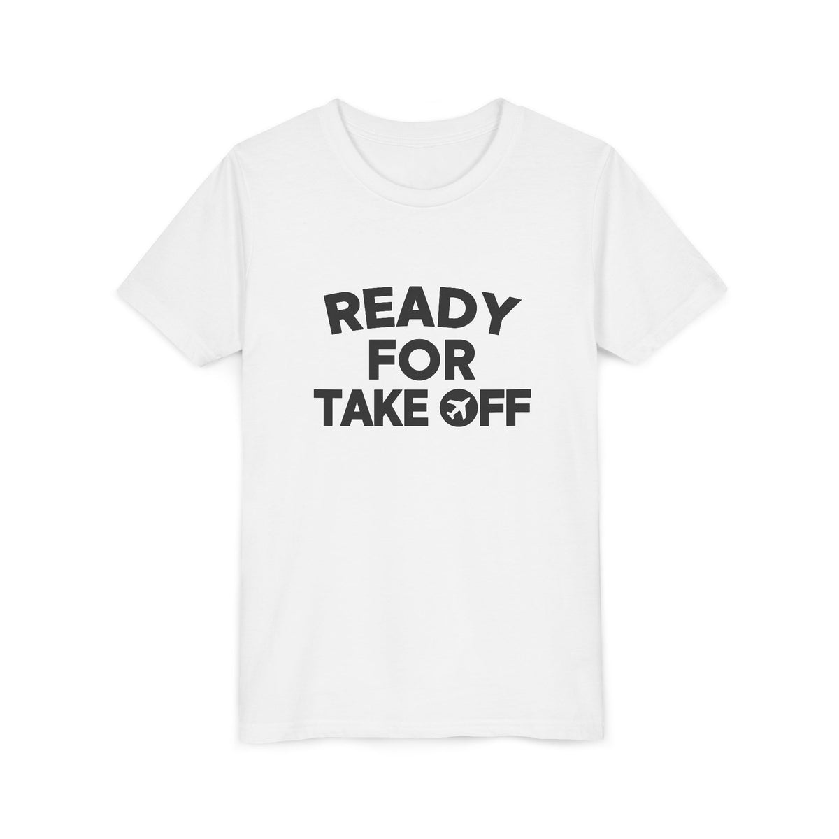 Ready for Take Off - Unisex Youth Short Sleeve Tee