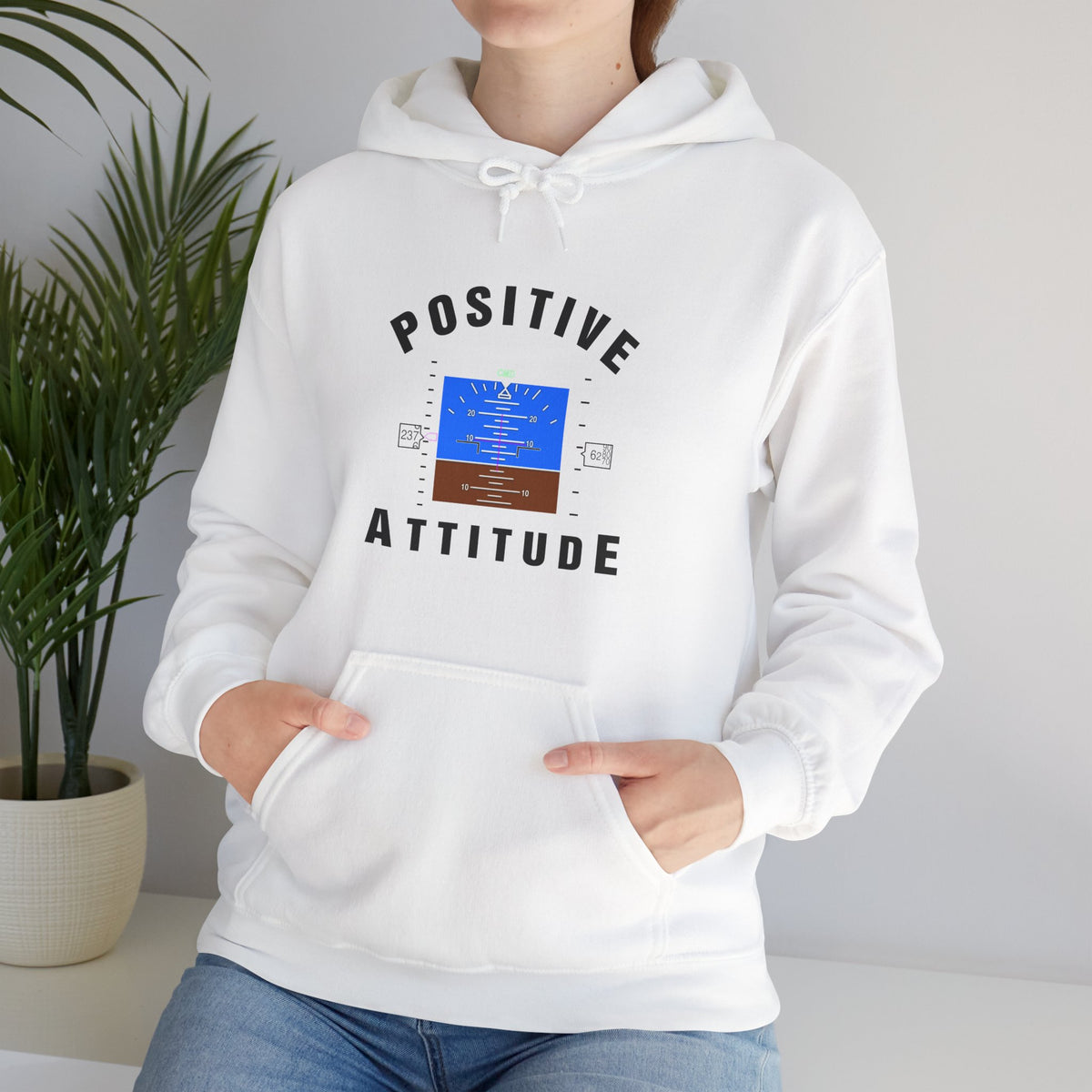 Positive Attitude - Pullover Hoodie