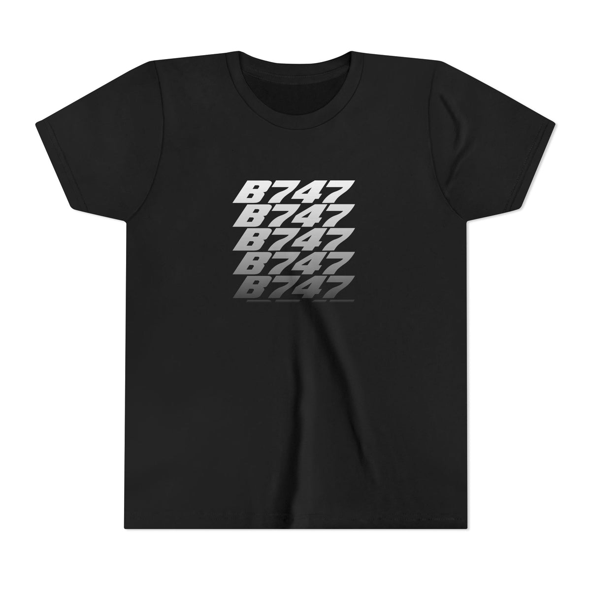 Boeing 747  - Unisex Youth Short Sleeve Tee