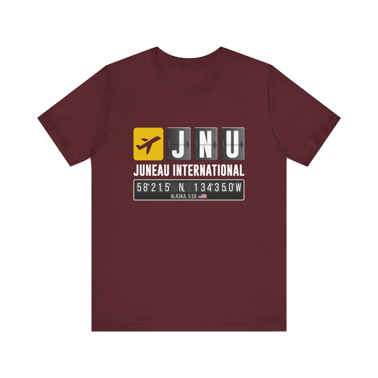 JNU Juneau International Airport - Unisex Jersey Tee