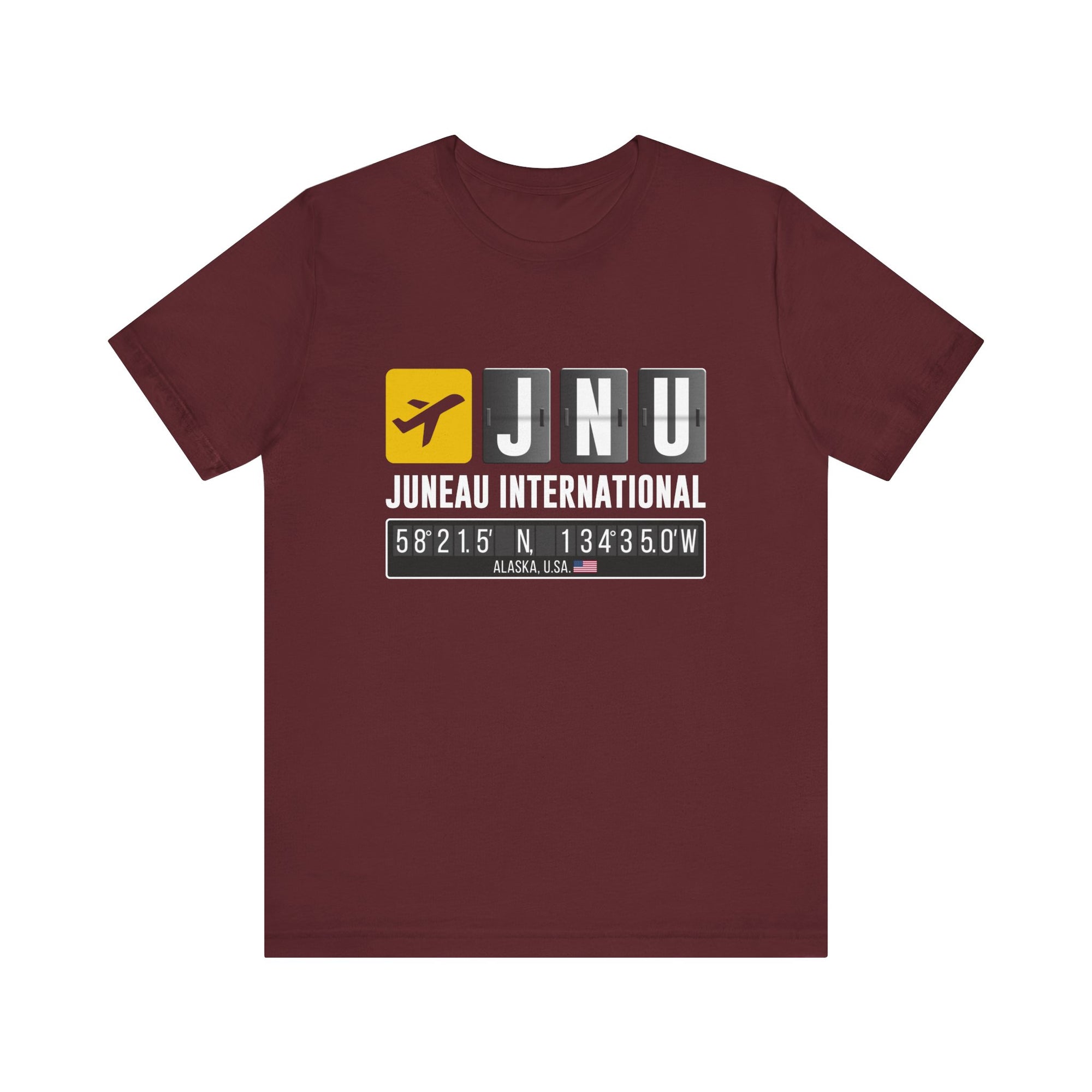 JNU Juneau International Airport - Unisex Jersey Tee