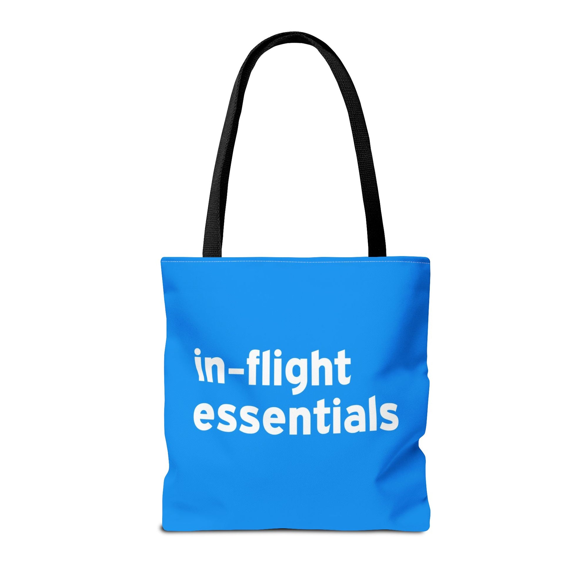 In Flight Essentials Tote Bag — Printed Green Travel Tote