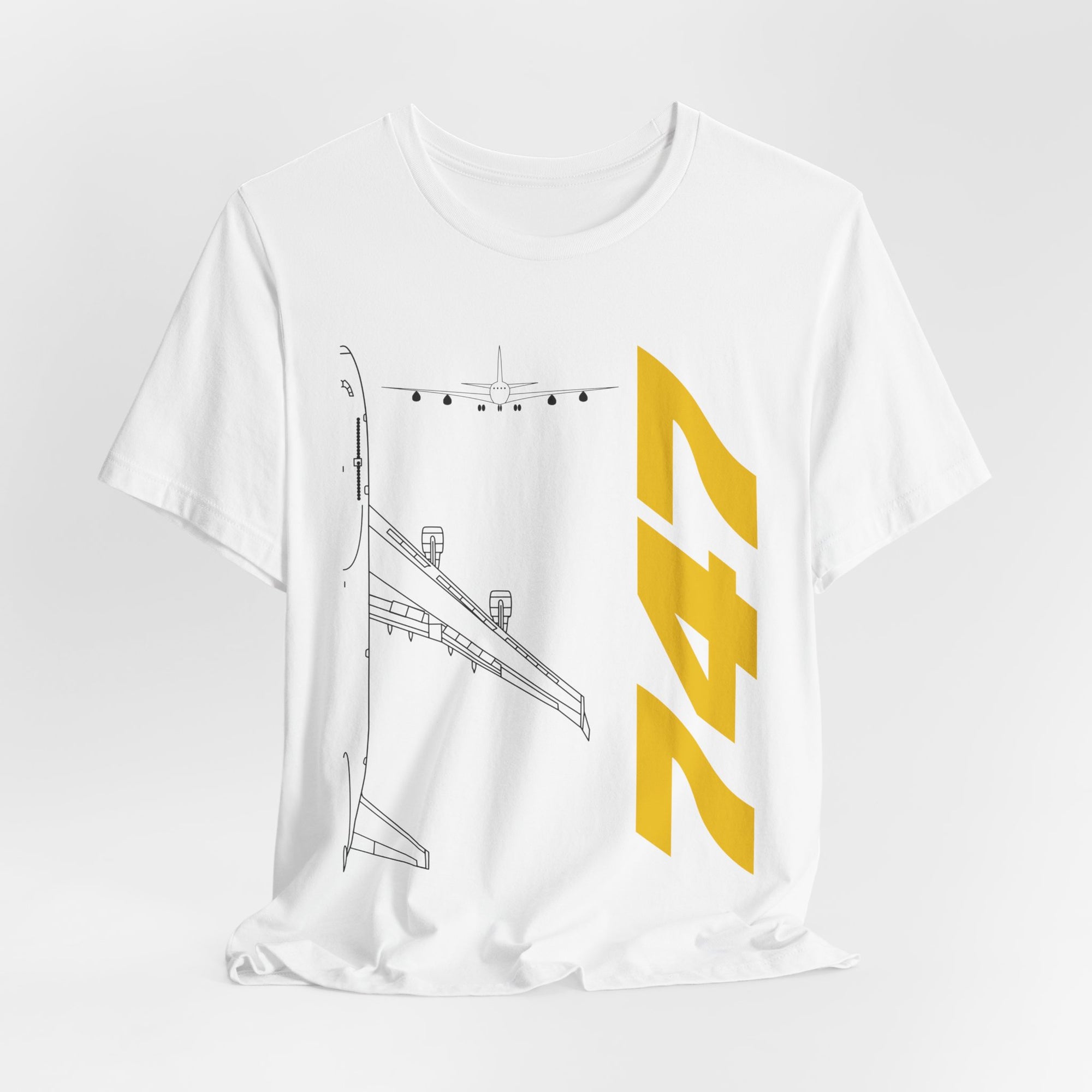Boeing 747 Unisex Jersey Tee - Perfect for Aviation Enthusiasts