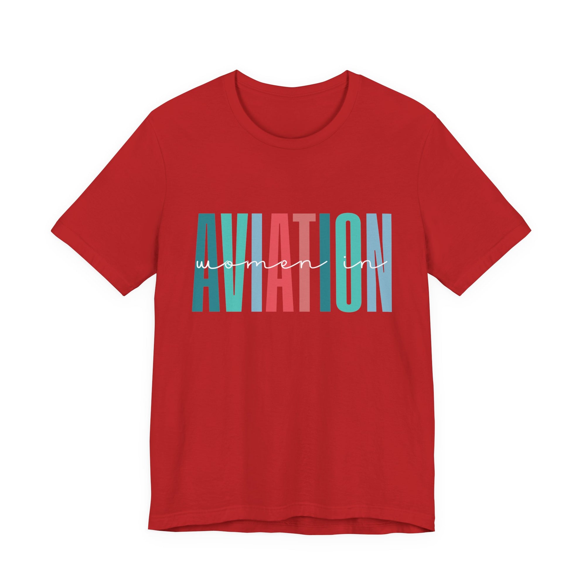 Woman In Aviation  Unisex Jersey Tee - Perfect for Aviation Enthusiasts