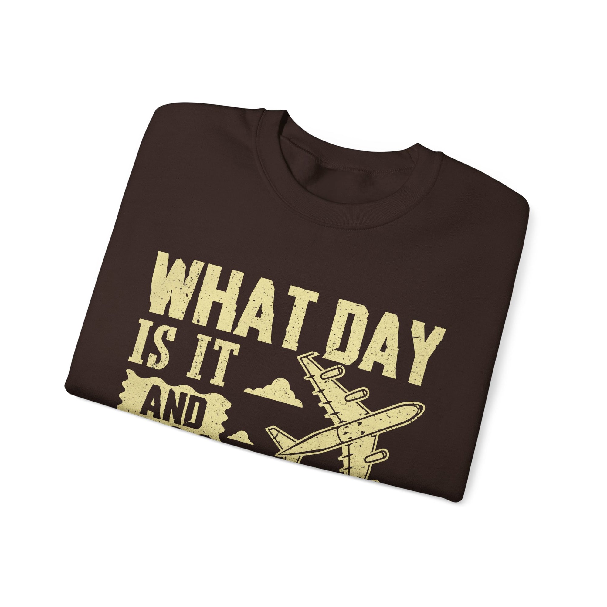 What Day Is It? -  Unisex Crewneck Sweatshirt