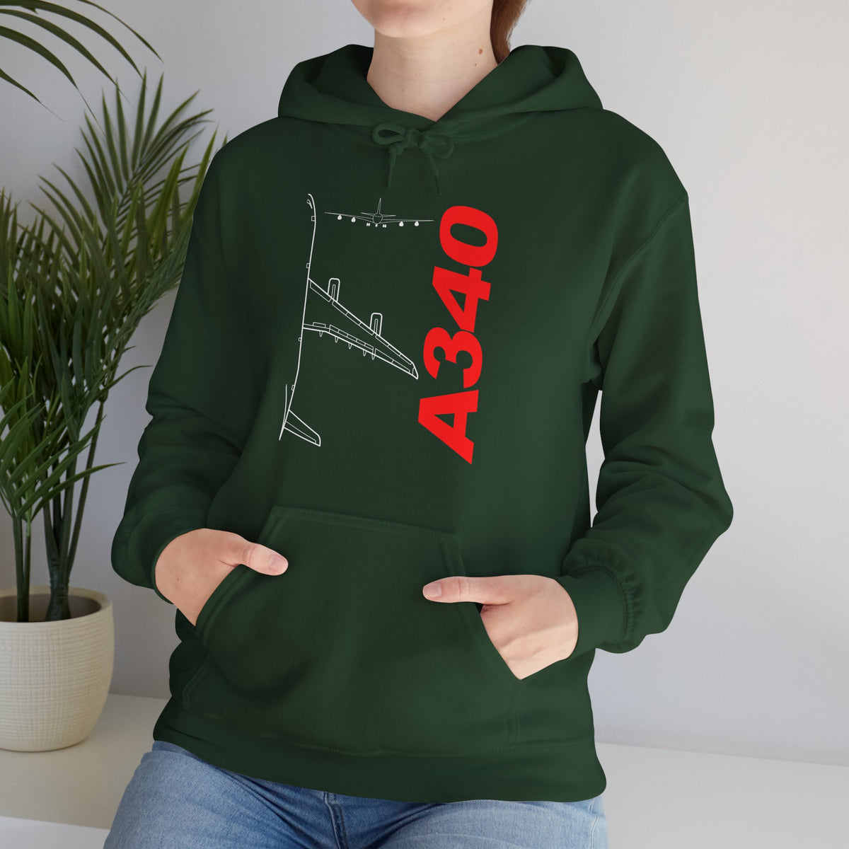 Airbus A340 - Pullover Hoodie