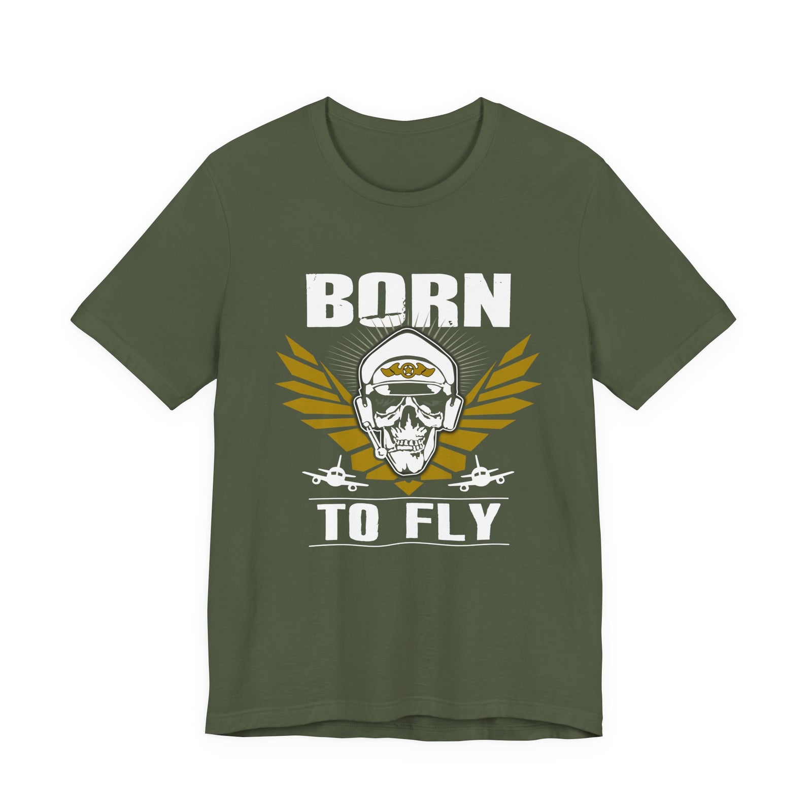 Born To Fly Unisex Jersey Tee - Perfect for Aviation Enthusiasts