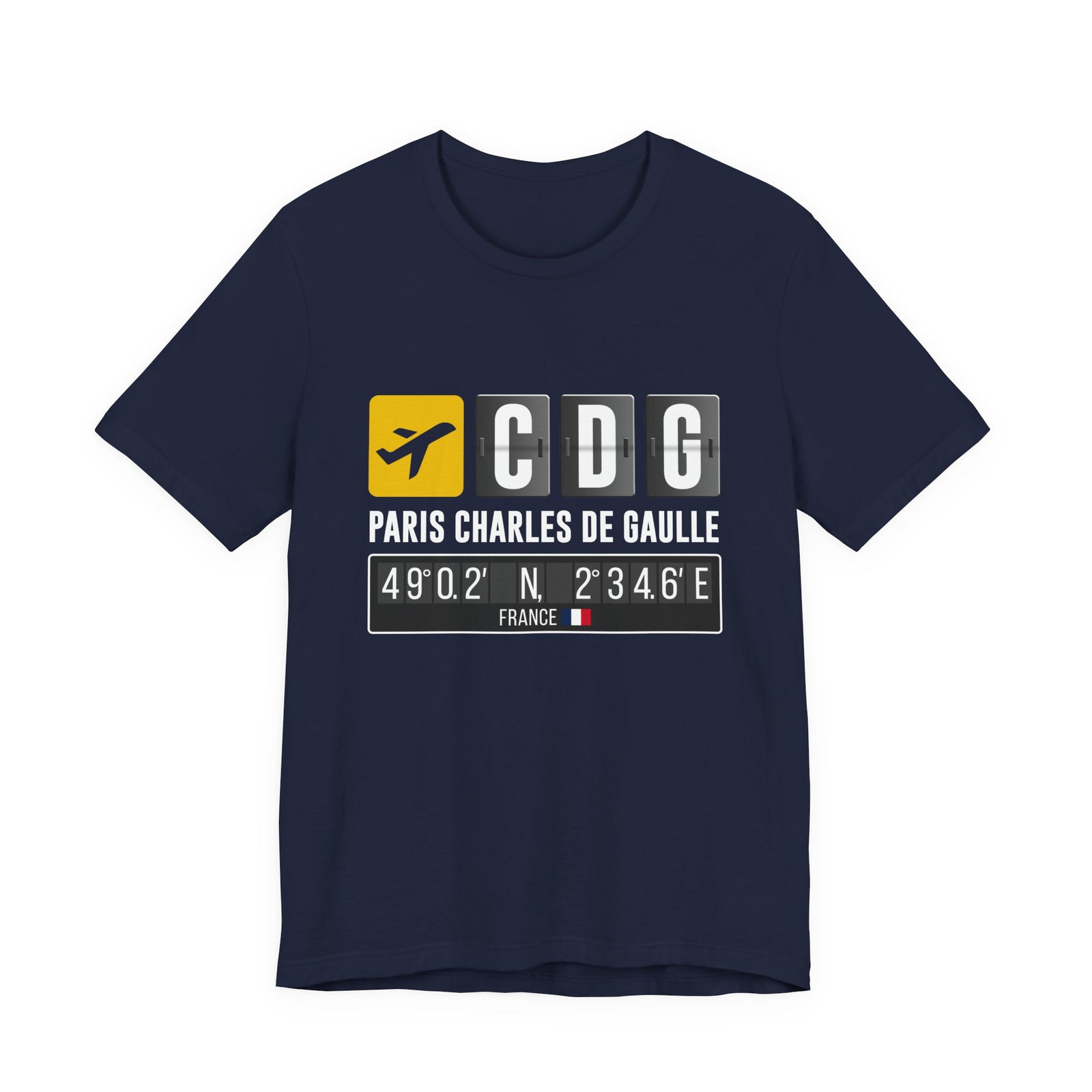 CDG Charles De Gaulle - Unisex Jersey Tee