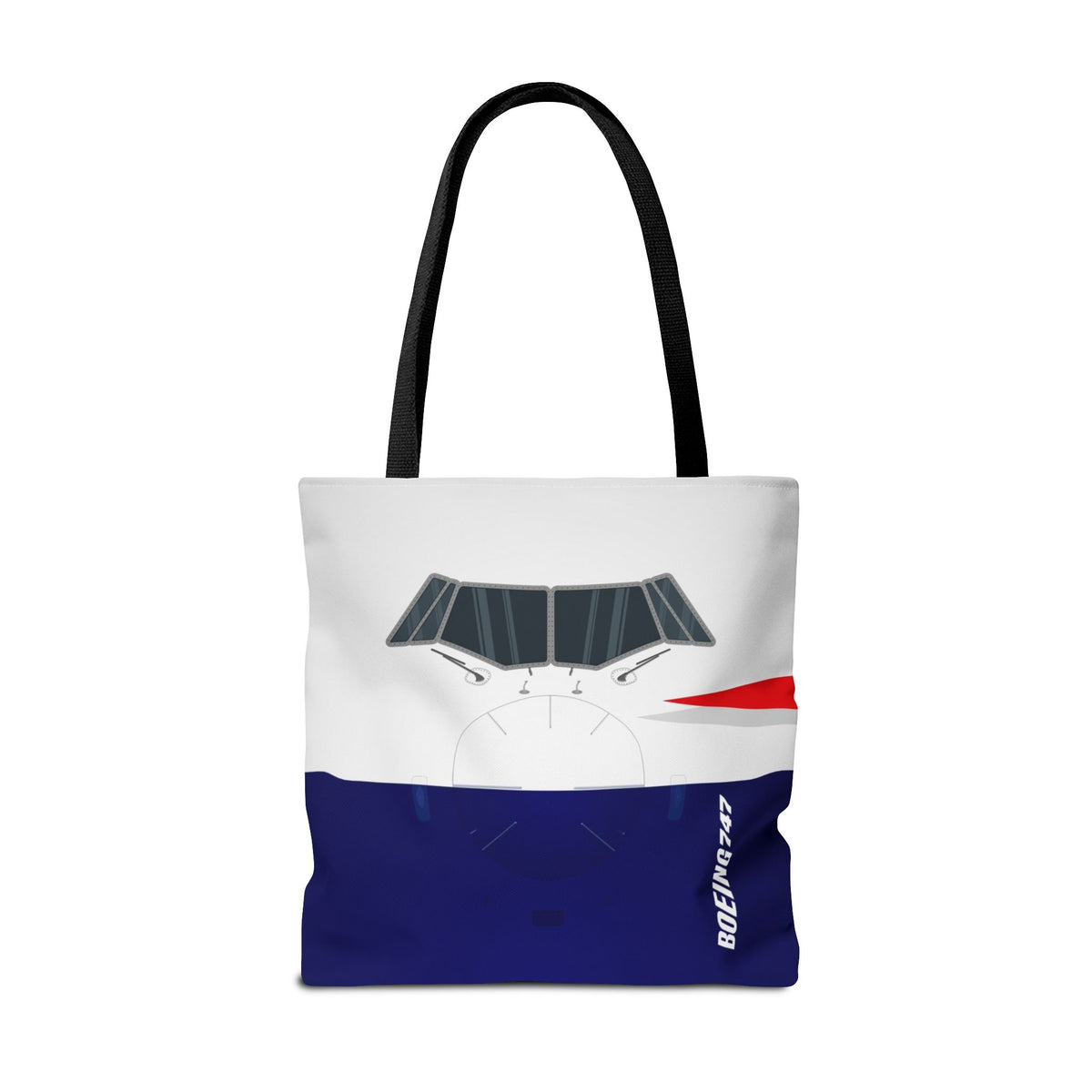BA Tote Bag — Printed Green Travel Tote