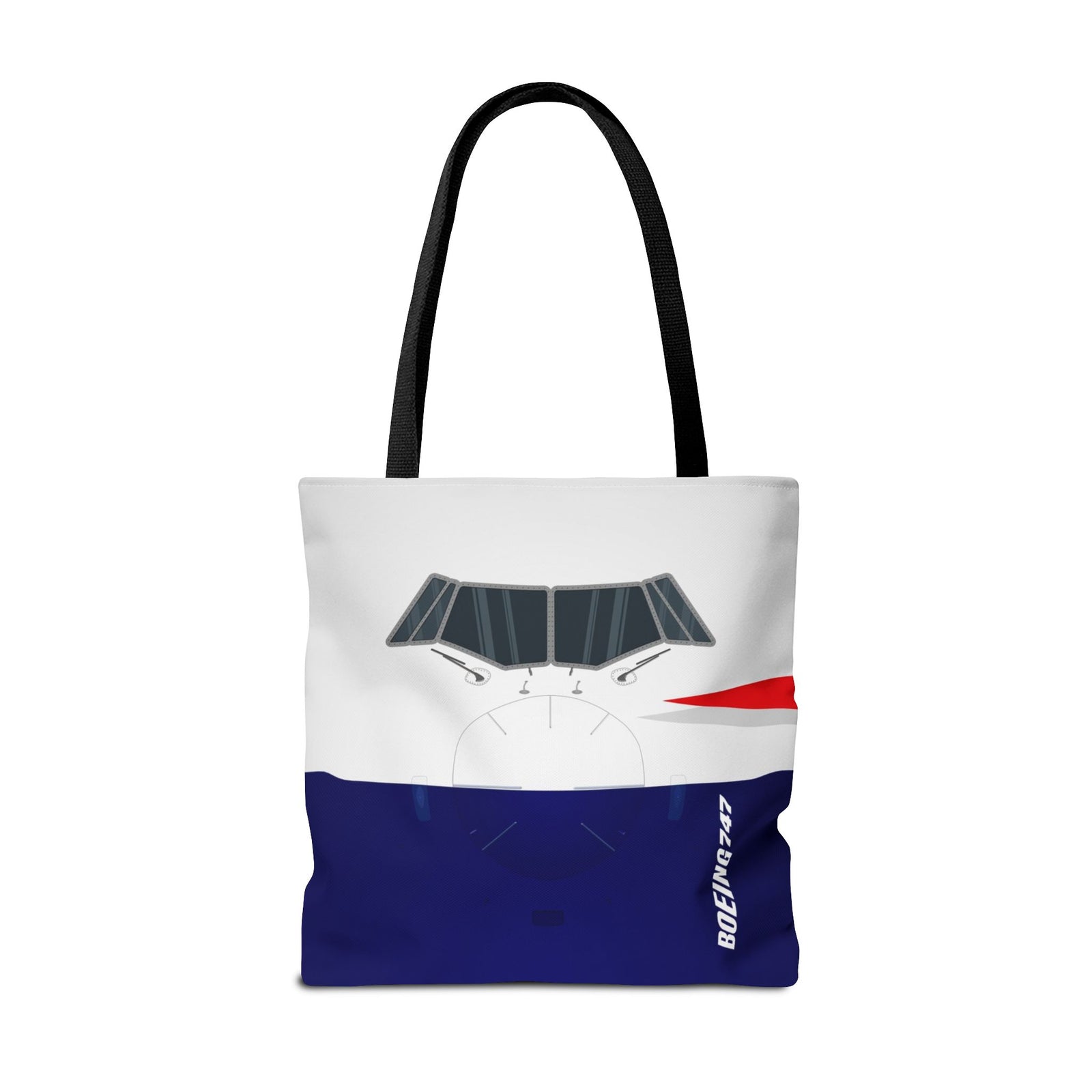 BA Tote Bag — Printed Green Travel Tote