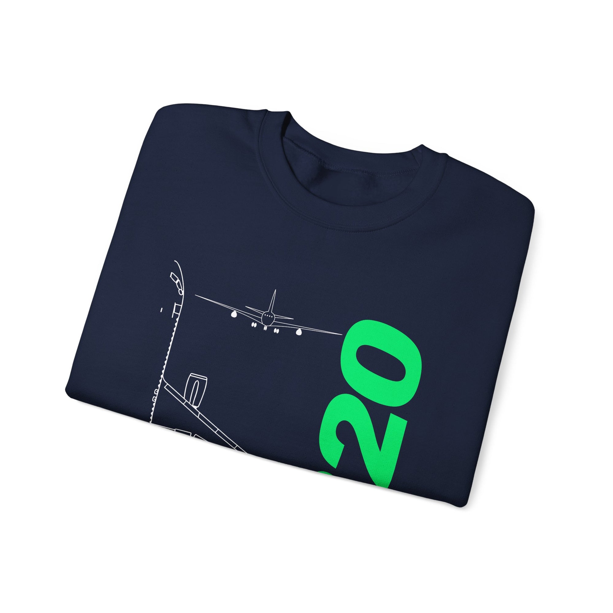 Airbus A320 Crewneck Sweatshirt - Travel Inspiring Cozy Apparel