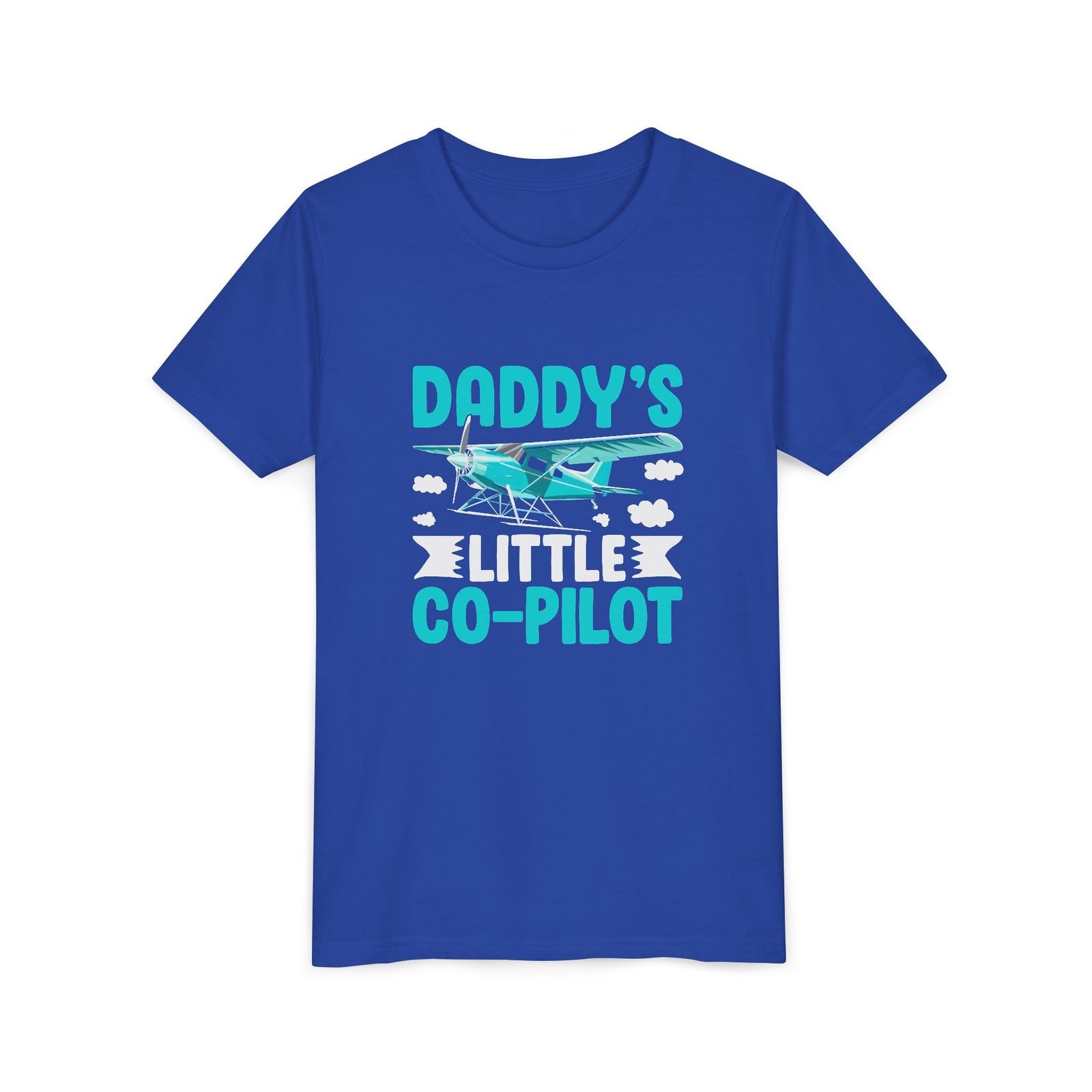 Daddys Little Co Pilot - Unisex Youth Short Sleeve Tee