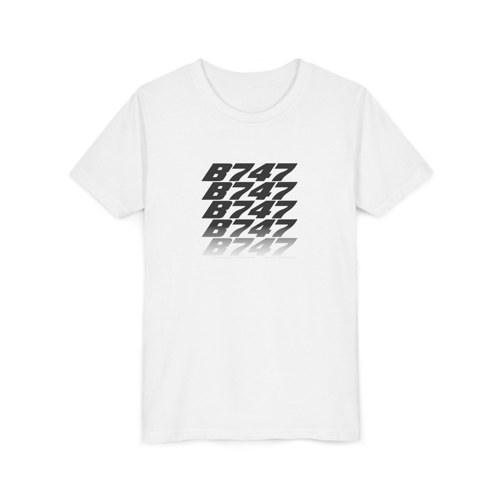 Boeing 747  - Unisex Youth Short Sleeve Tee