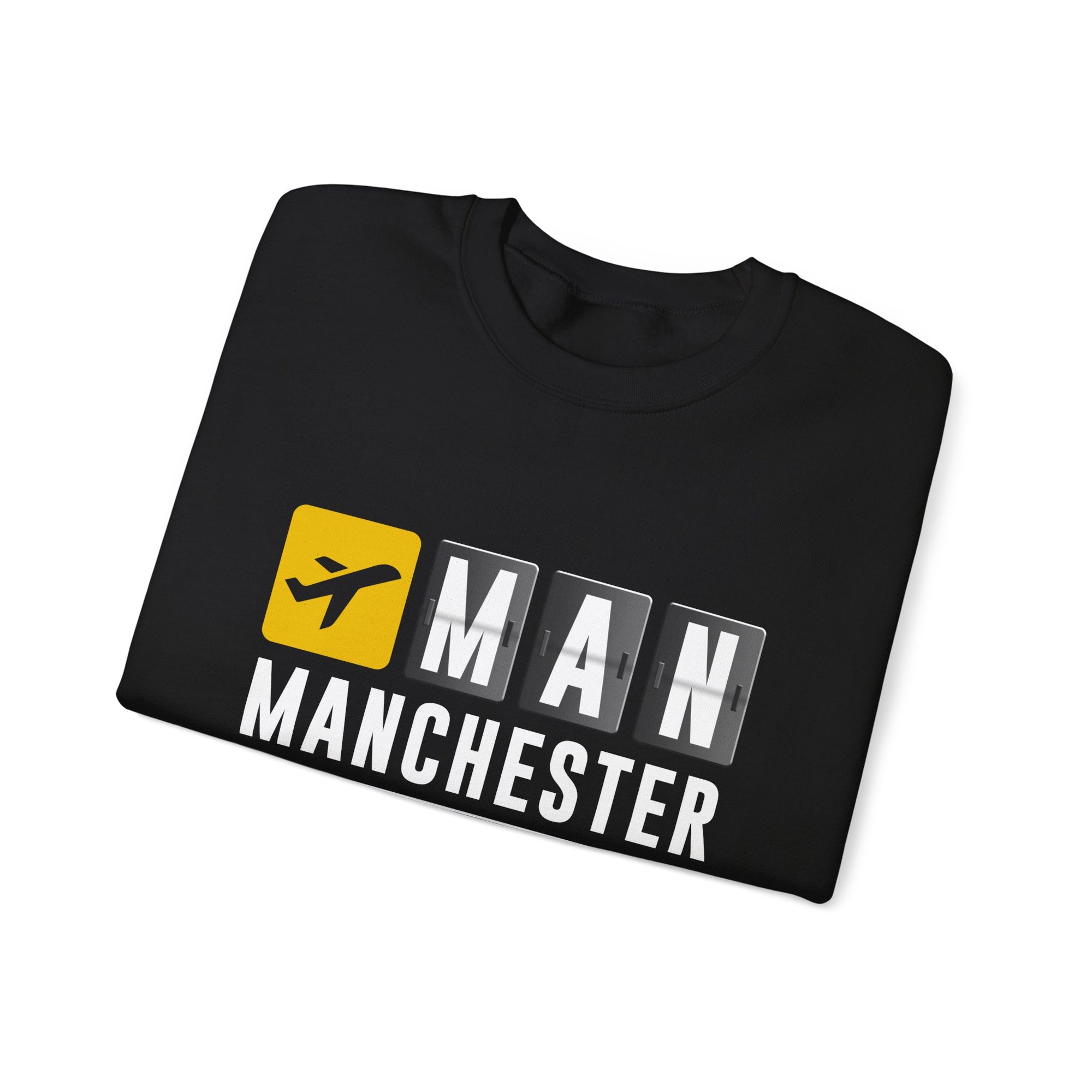 MAN Manchester Airport UK    -  Crewneck Sweatshirt