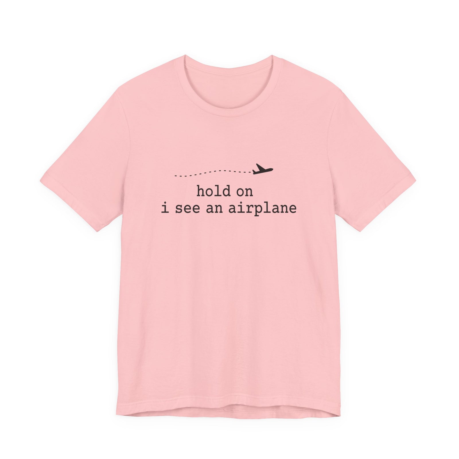 I See An Airplane Unisex Jersey Tee - Perfect for Aviation Enthusiasts