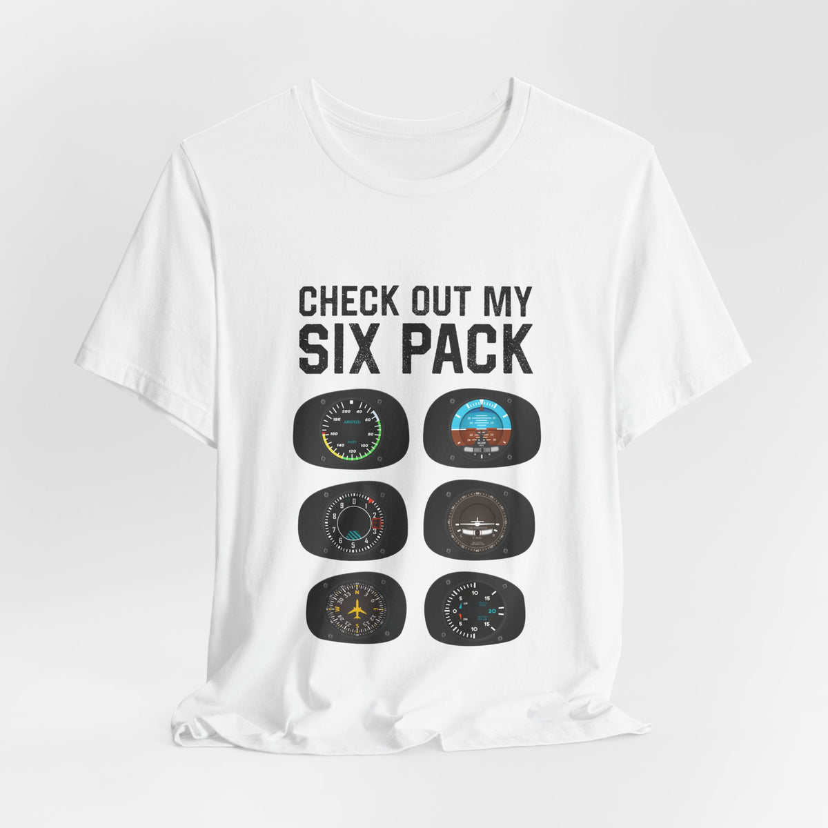 Check Out My Six Pack   - Unisex Jersey Tee