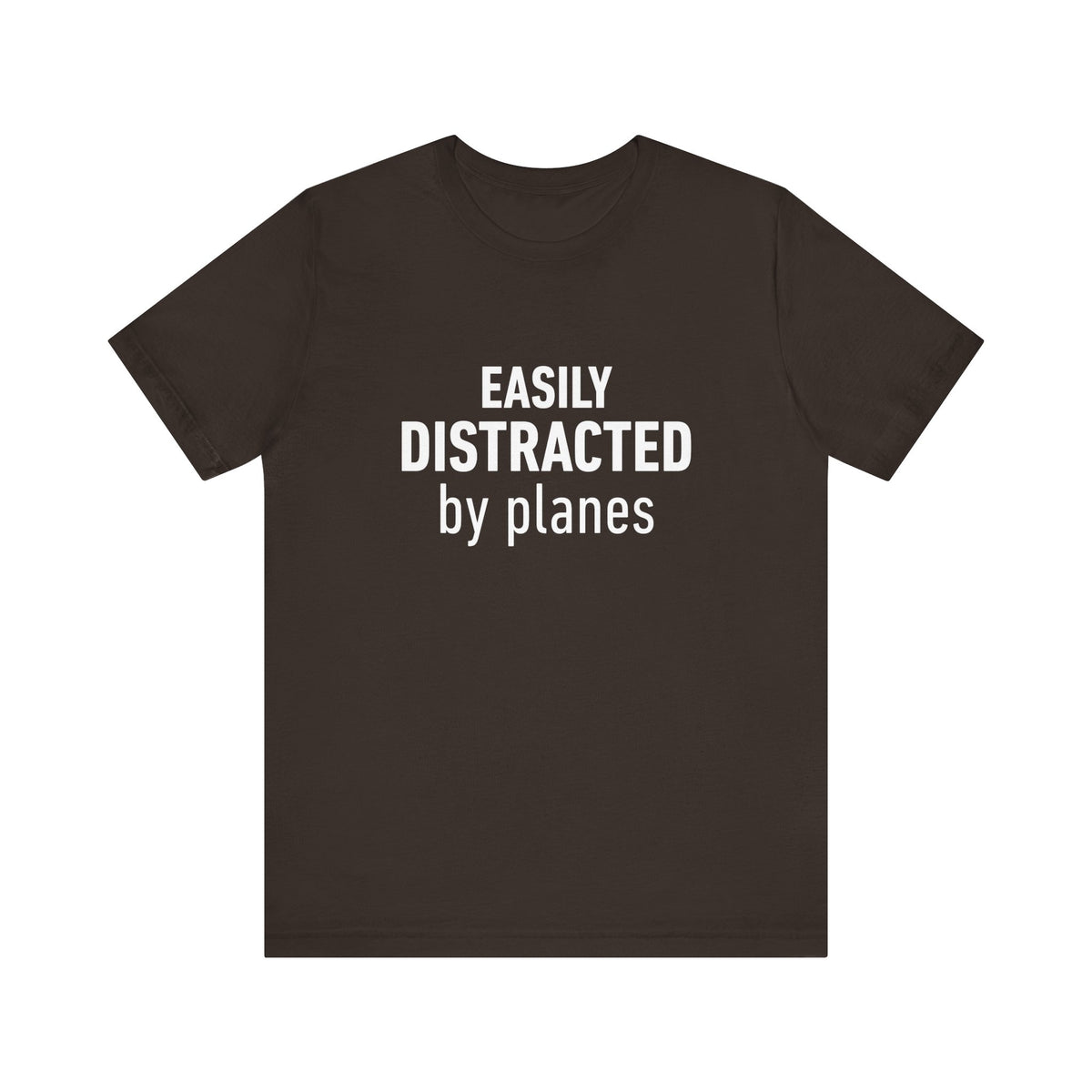 Easily Distracted by Planes - Unisex Jersey Tee