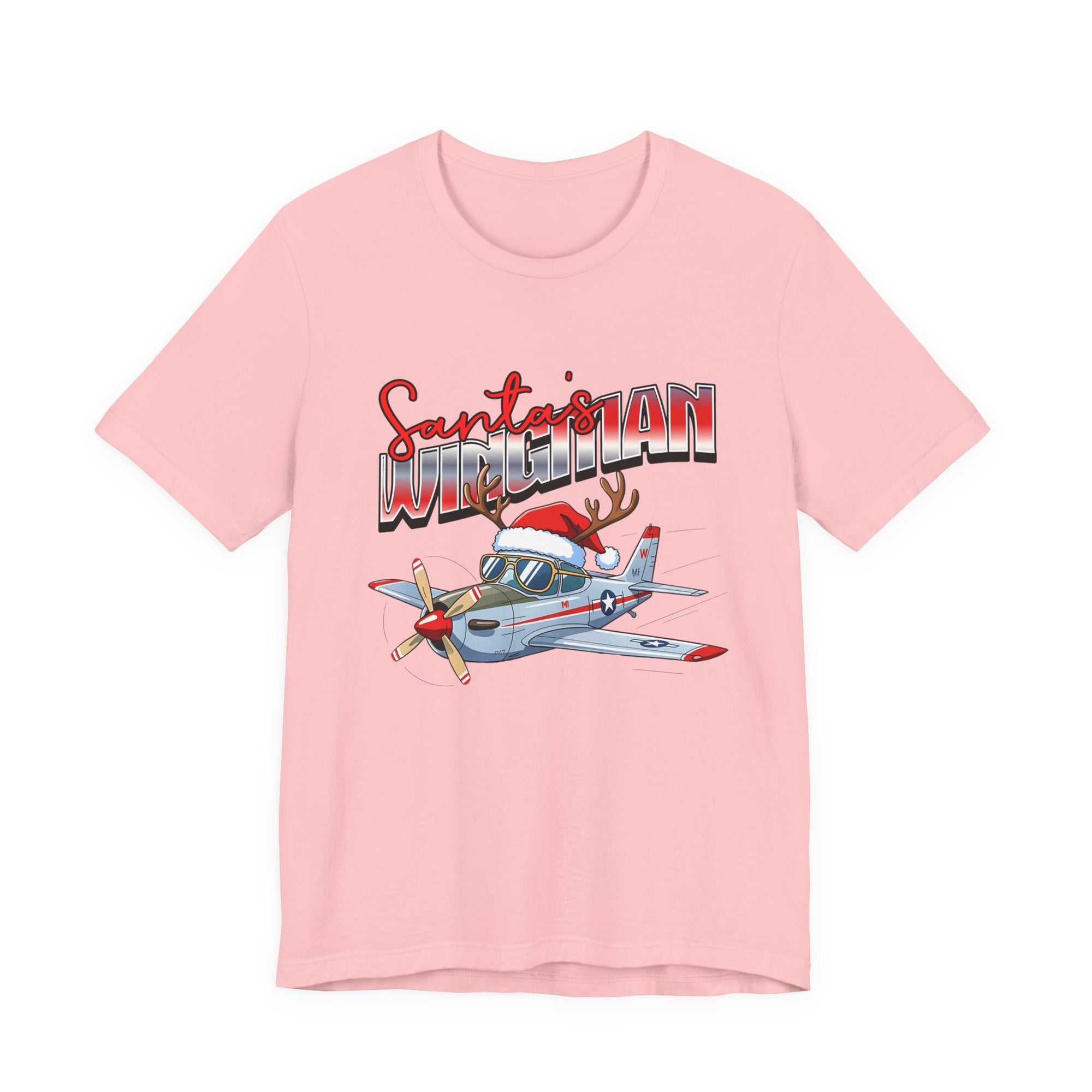 Santa’s wingman Unisex Jersey Tee - Perfect for Aviation Enthusiasts