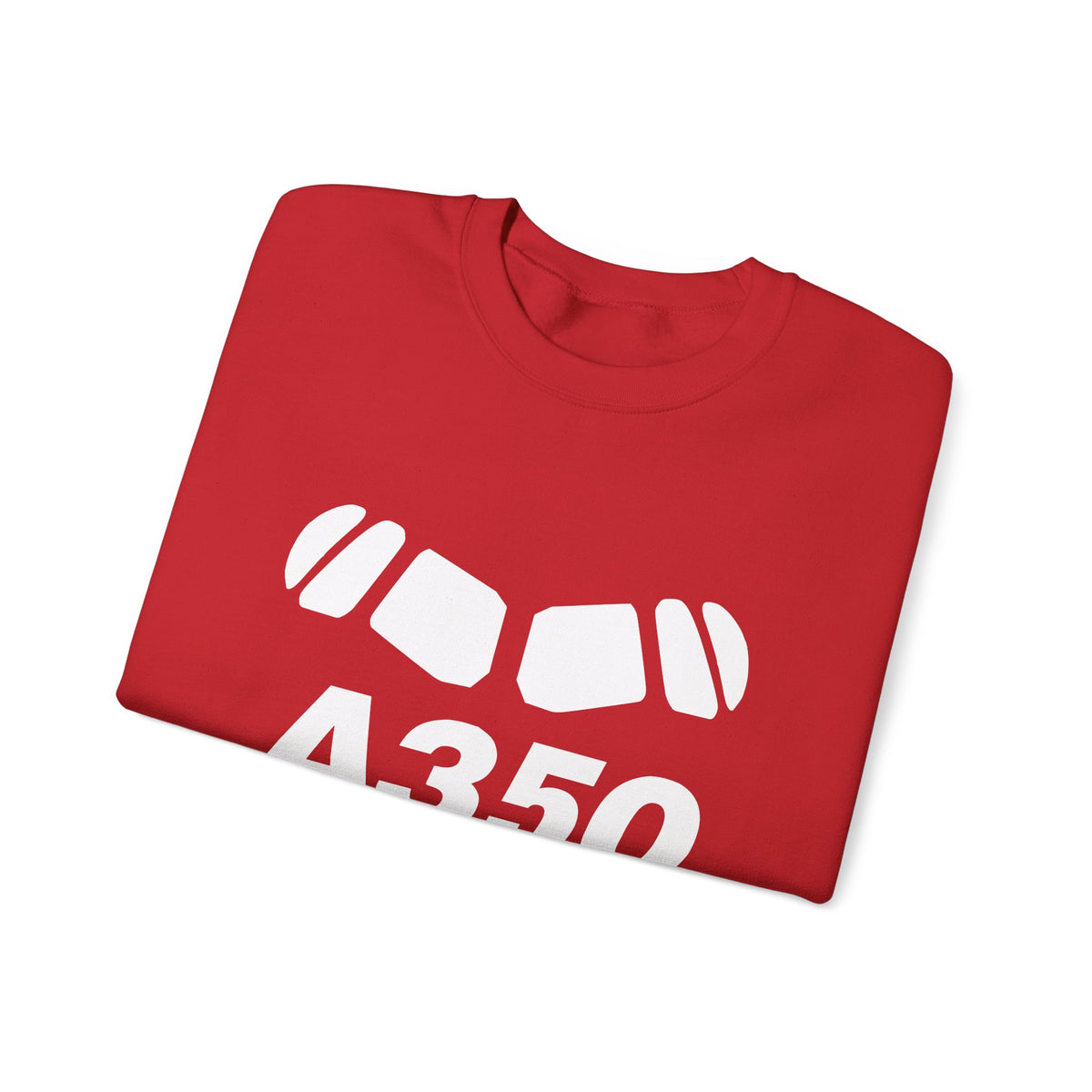 Airbus A350 Windshield Crewneck Sweatshirt - Travel Inspiring Cozy Apparel
