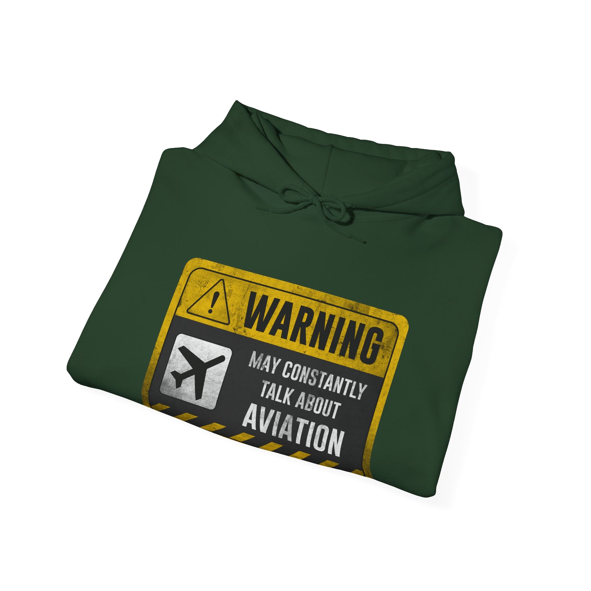 Warning May Constantly Talk About Aviation  - Pullover Hoodie