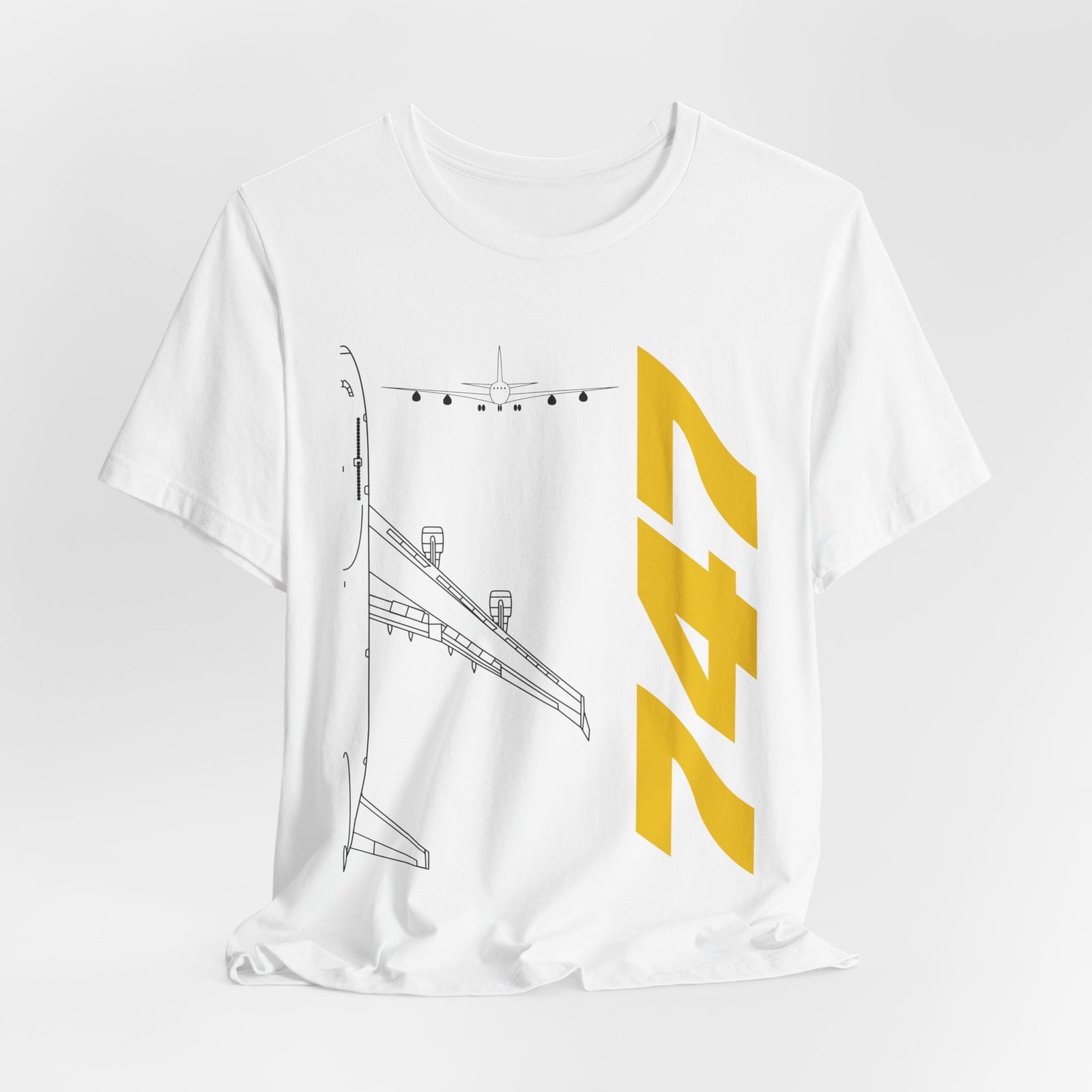 Boeing 747 Unisex Jersey Tee - Perfect for Aviation Enthusiasts