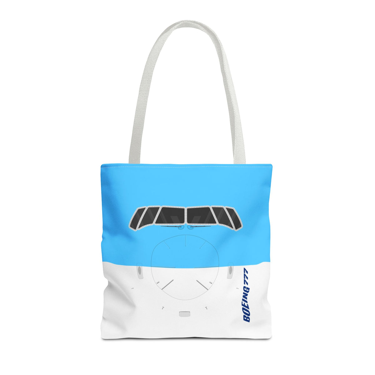 787 Tote Bag — Printed Green Travel Tote