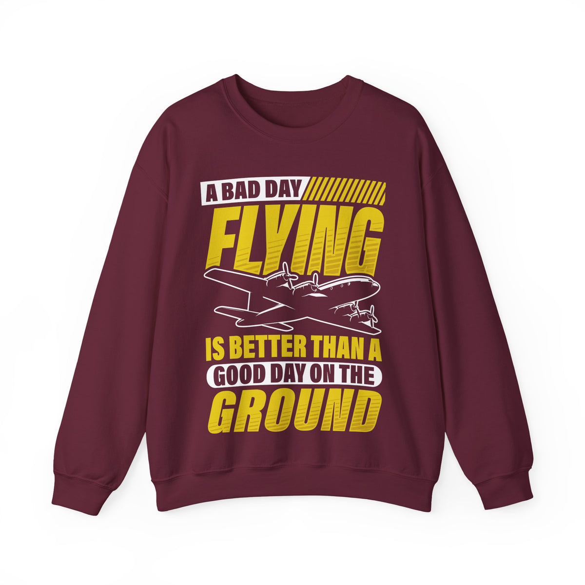 A Bad Day Flying    -  Unisex Crewneck Sweatshirt