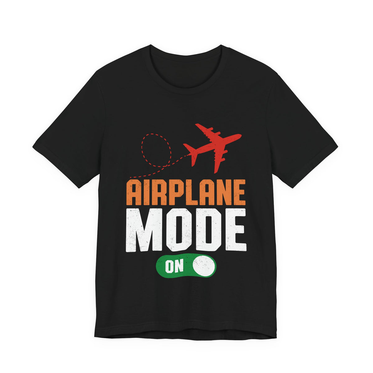 Airplane Mode On - Unisex Jersey Tee