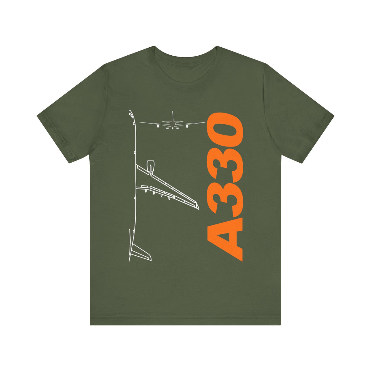 Airbus A330 Unisex Jersey Tee - Perfect for Aviation Enthusiasts