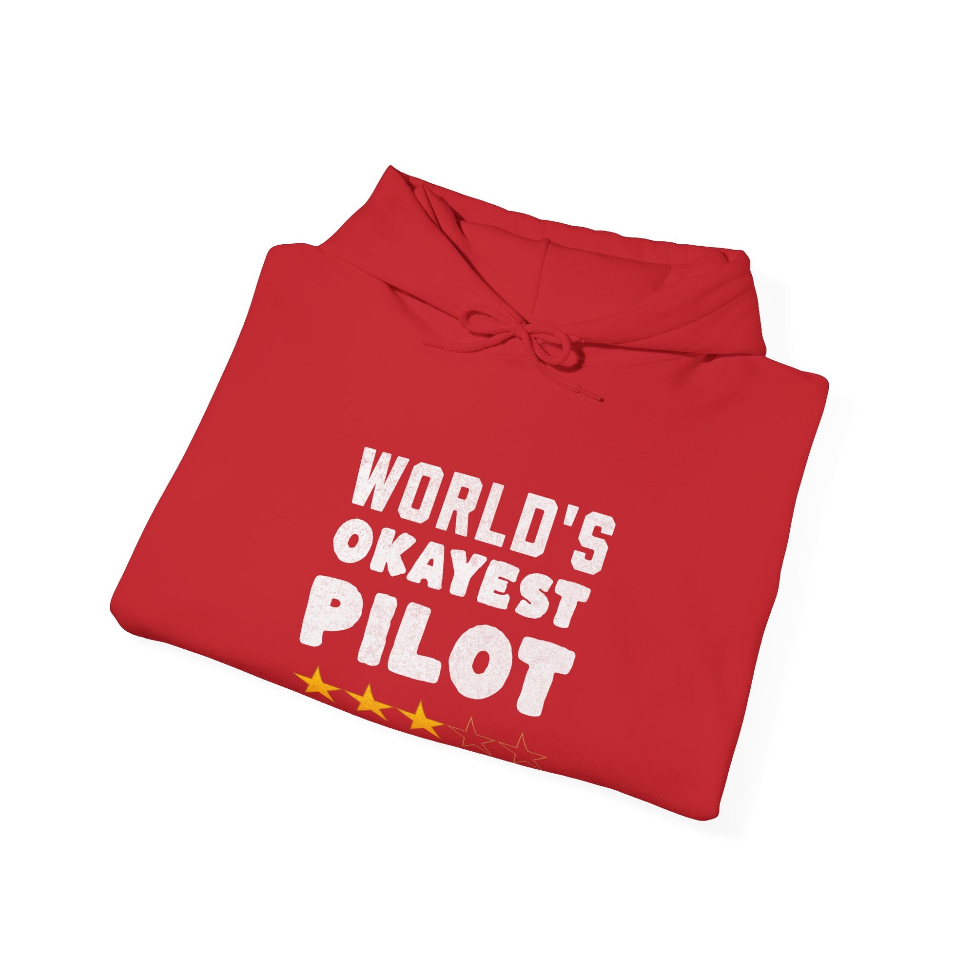 Worlds Okayest Pilot  - Pullover Hoodie