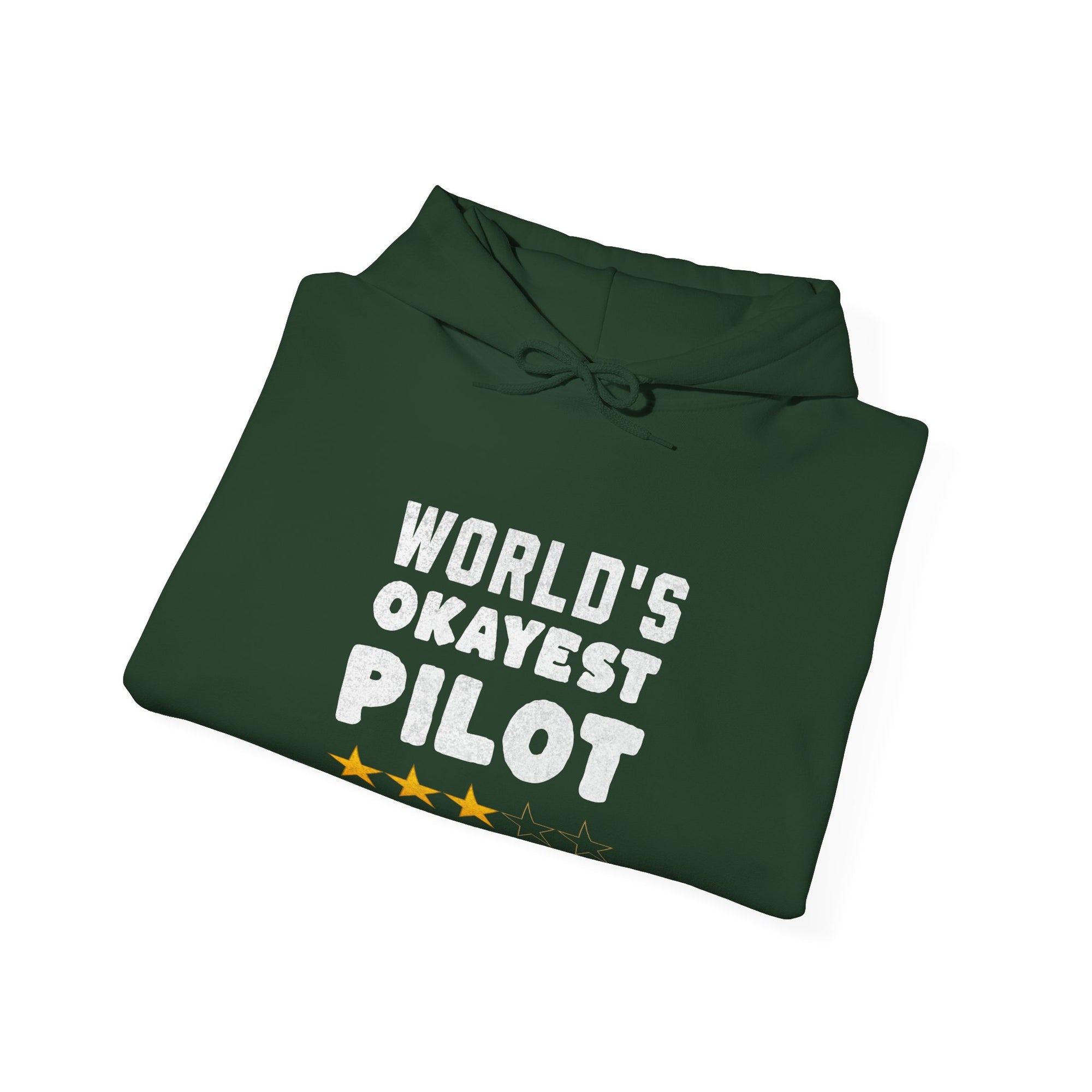 Worlds Okayest Pilot  - Pullover Hoodie