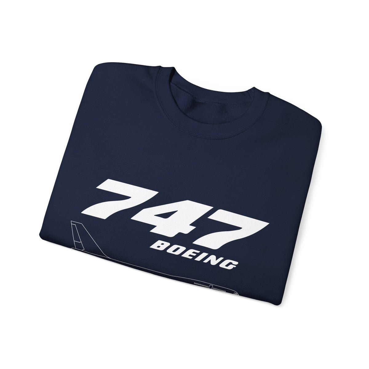 747 Crewneck Sweatshirt - Travel Inspiring Cozy Apparel