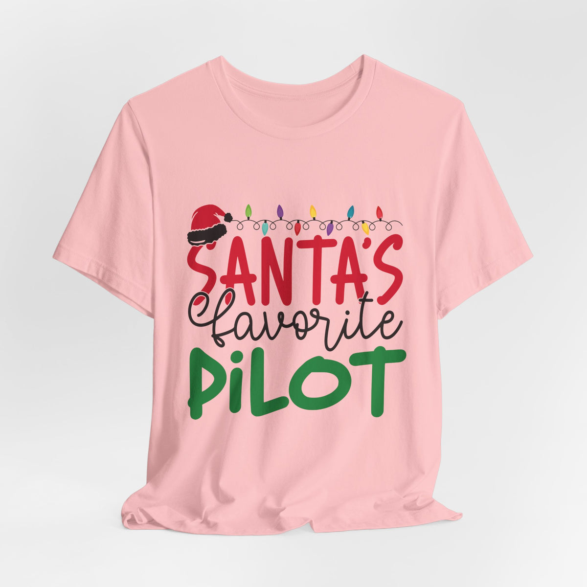 Santa’s favourite pilot Unisex Jersey Tee - Perfect for Aviation Enthusiasts