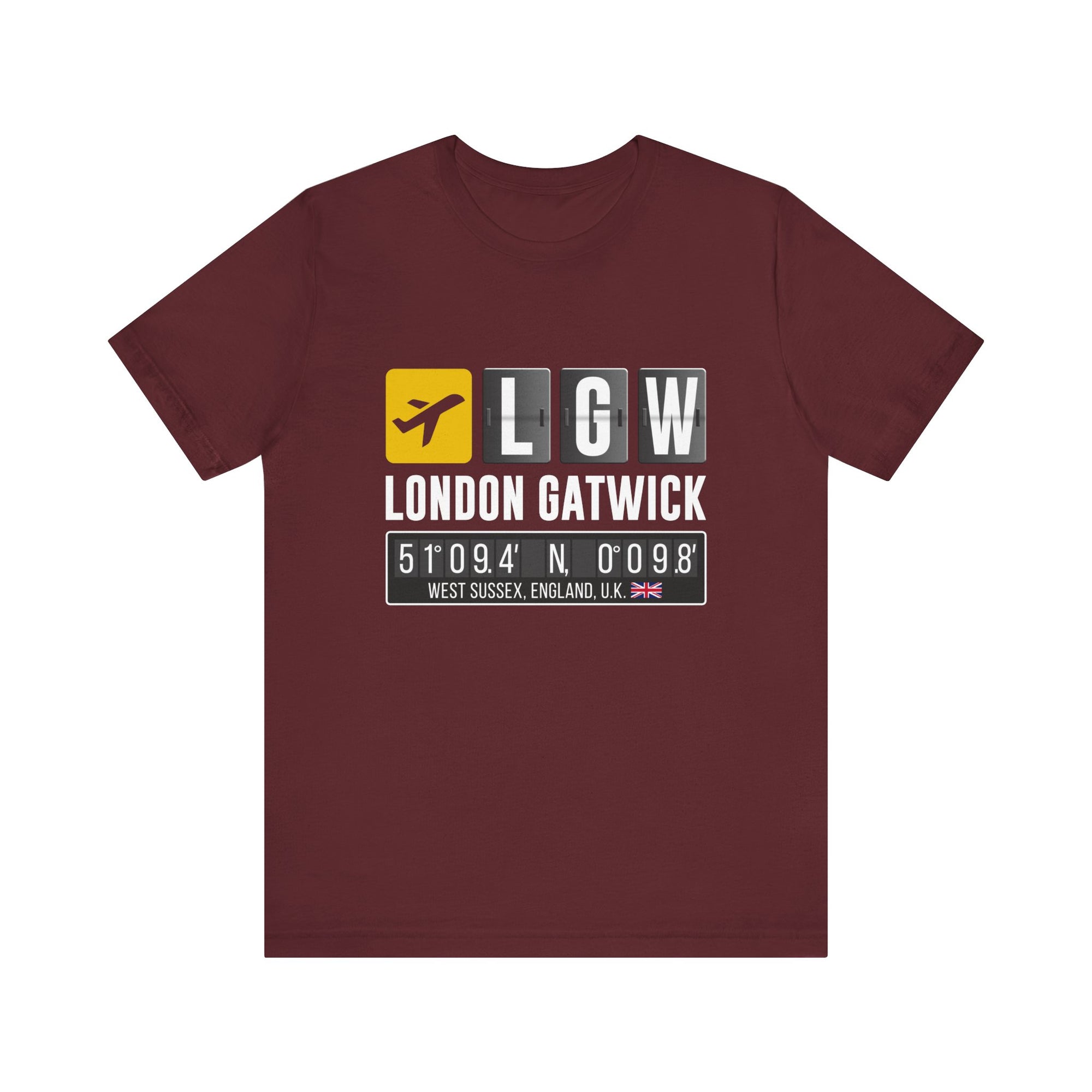 LGW London Gatwick - Unisex Jersey Tee