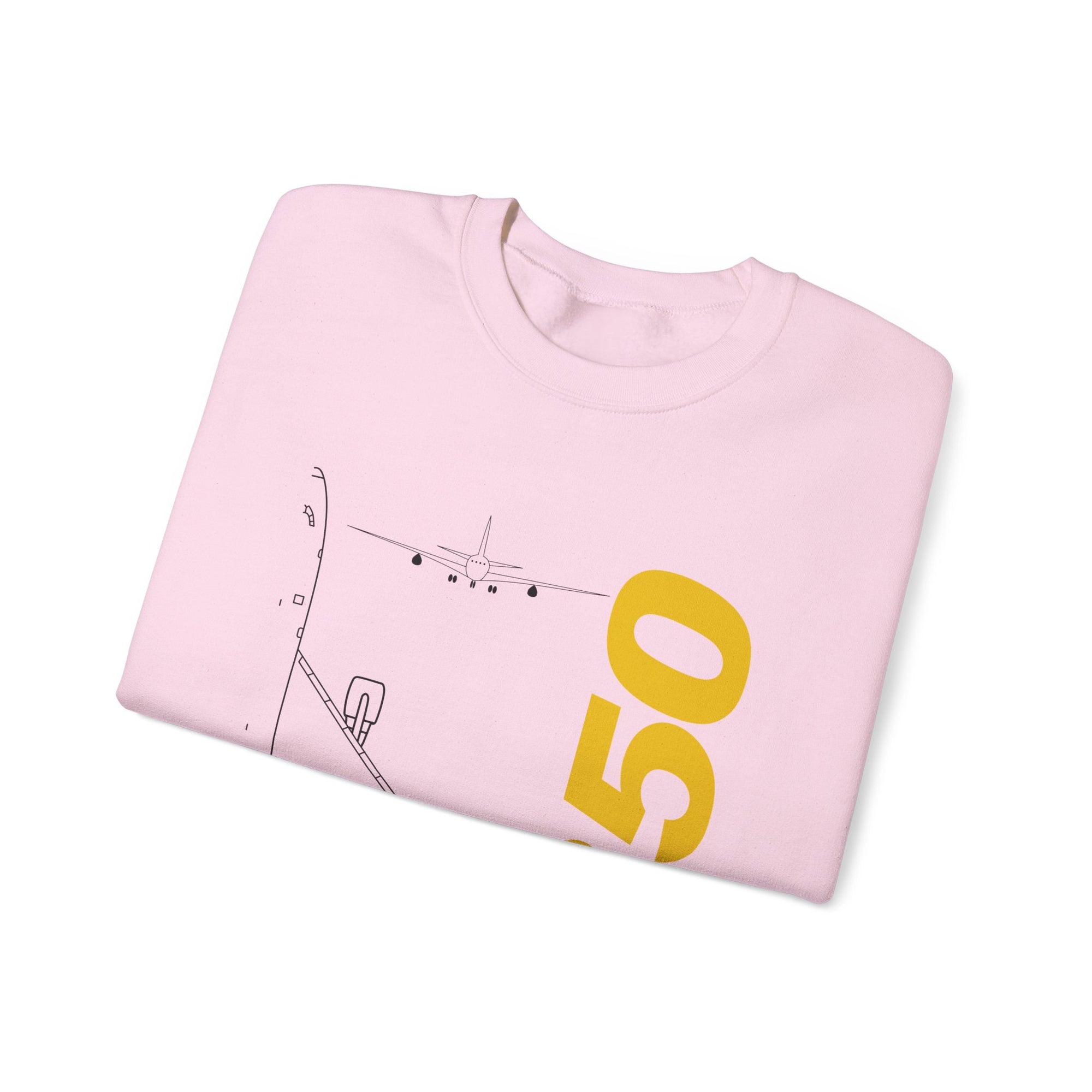 Airbus A350 Crewneck Sweatshirt - Travel Inspiring Cozy Apparel