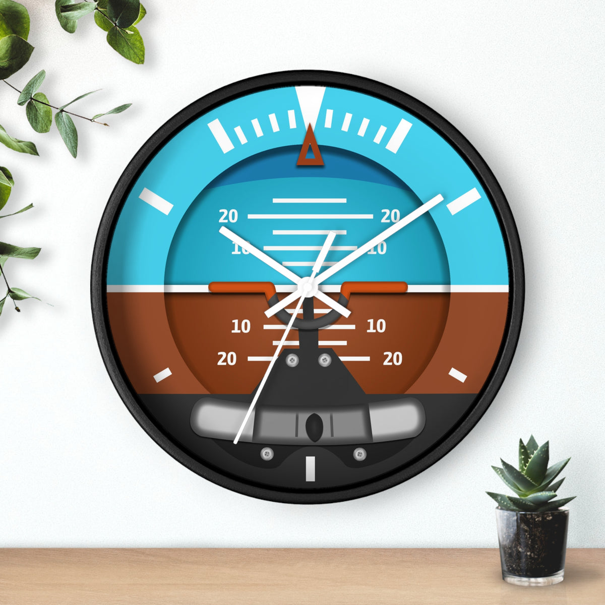 Attitude Indicator - Wall Clock
