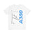 Airbus A380 Unisex Jersey Tee - Perfect for Aviation Enthusiasts