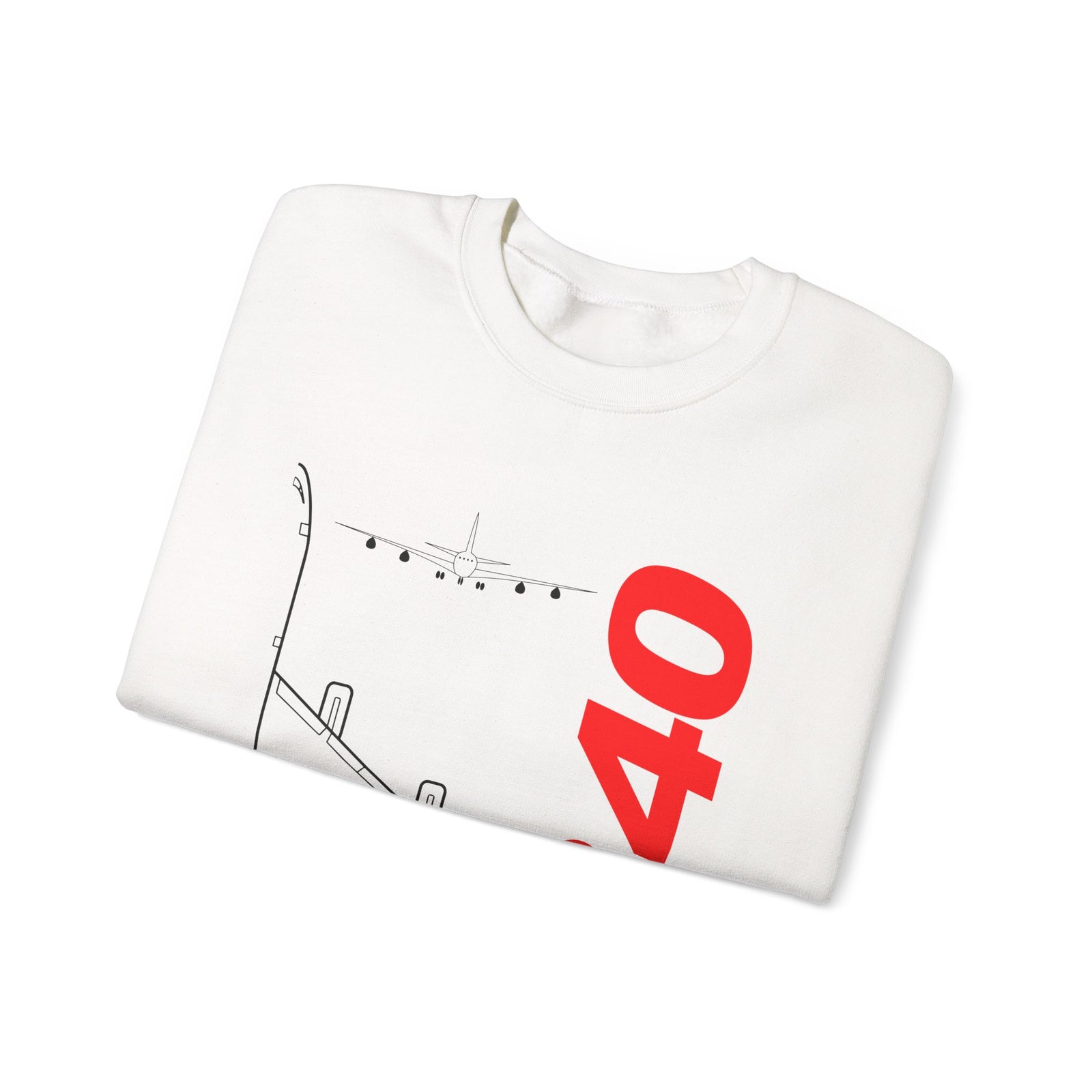 Airbus A340 Crewneck Sweatshirt - Travel Inspiring Cozy Apparel