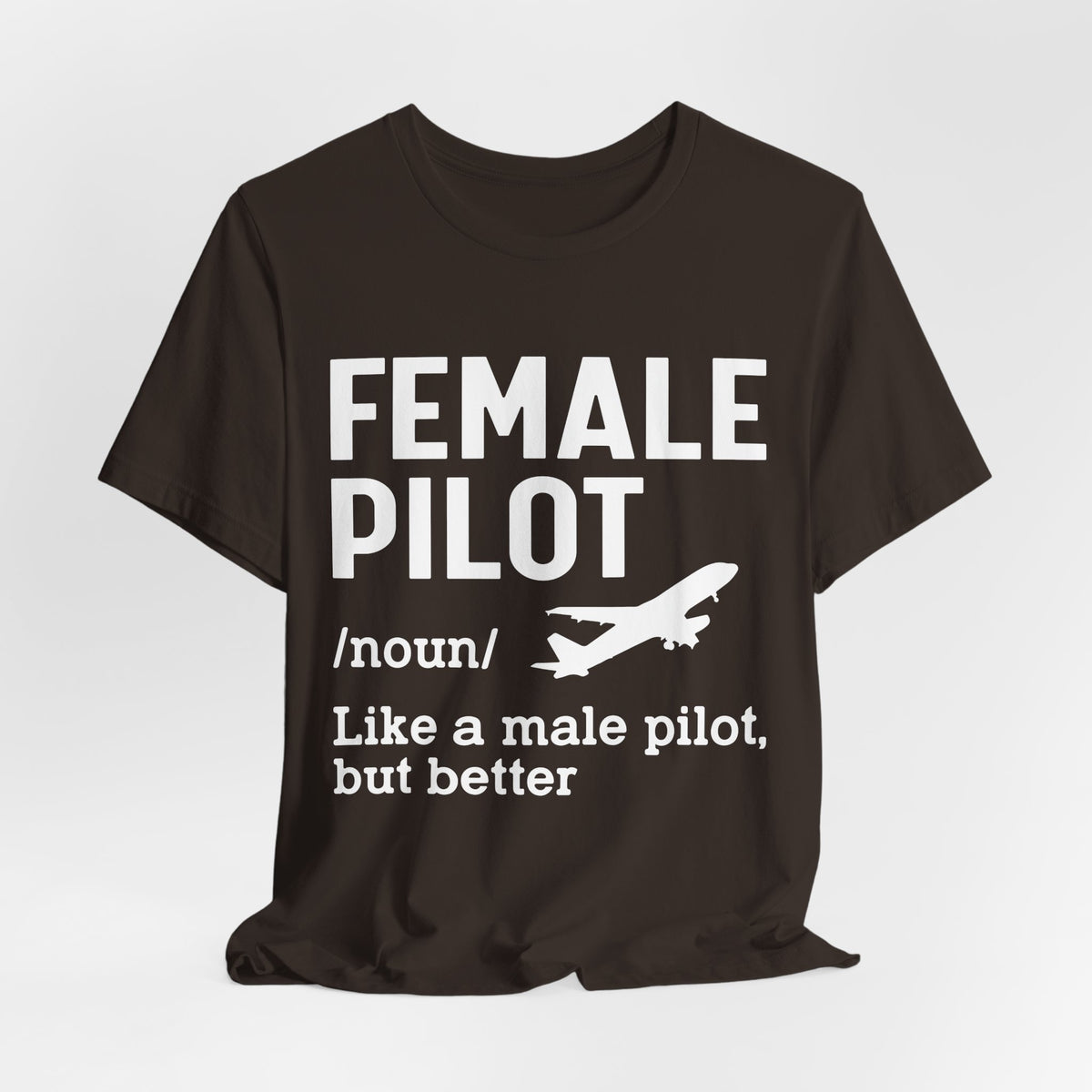 Female Pilot - Unisex Jersey Tee