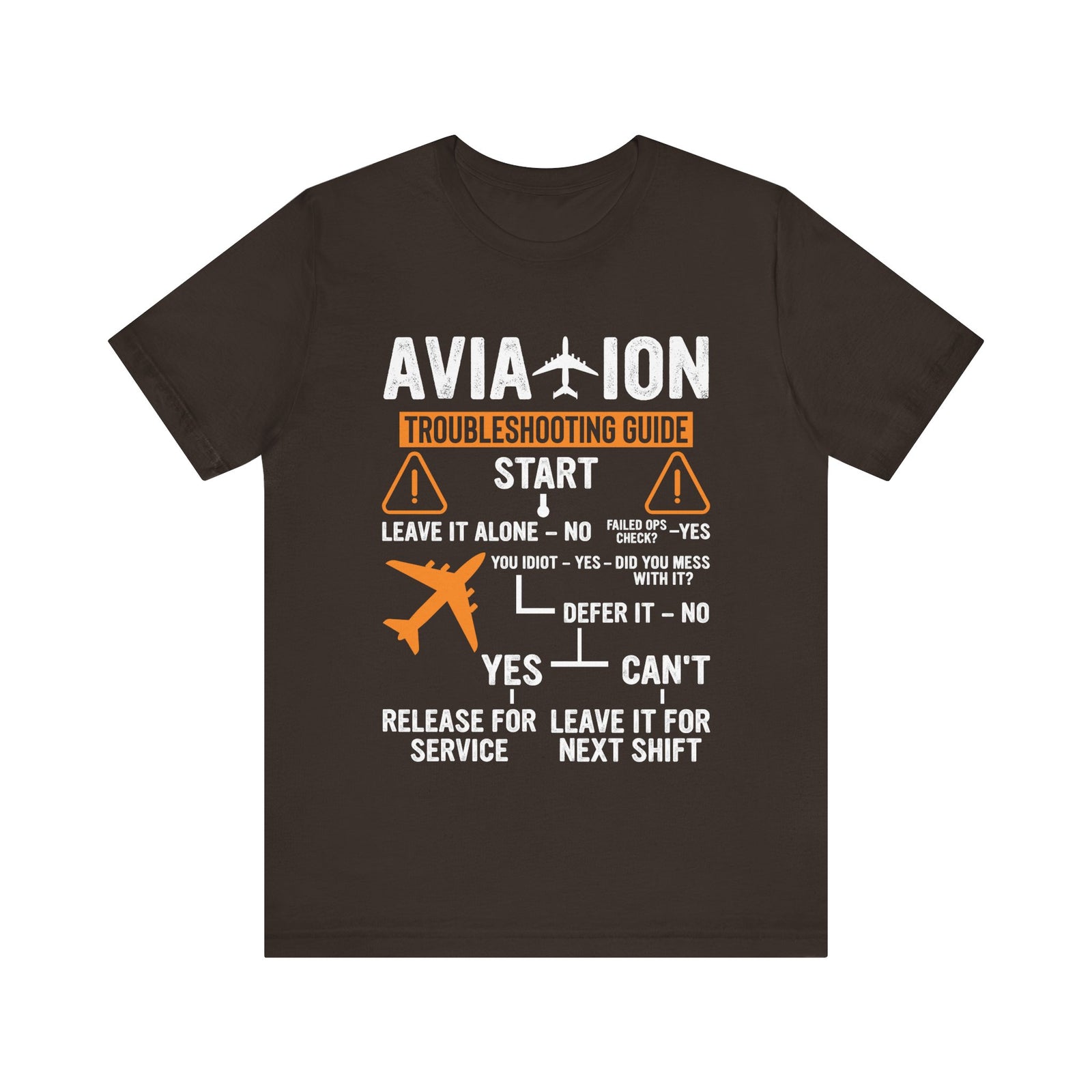 Aviation Troubleshooting Guide - Unisex Jersey Tee