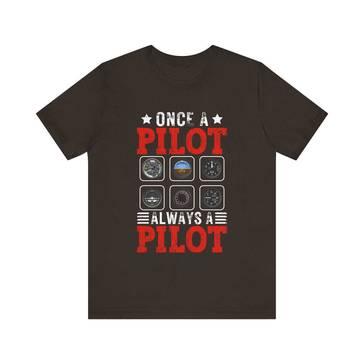 Once A Pilot Always A Pilot - Unisex Jersey Tee