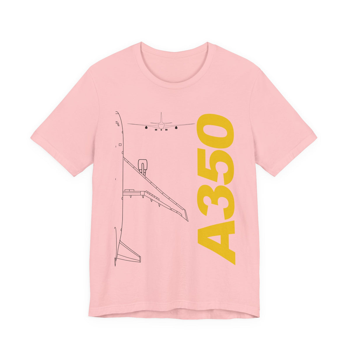 Airbus A350 Unisex Jersey Tee - Perfect for Aviation Enthusiasts