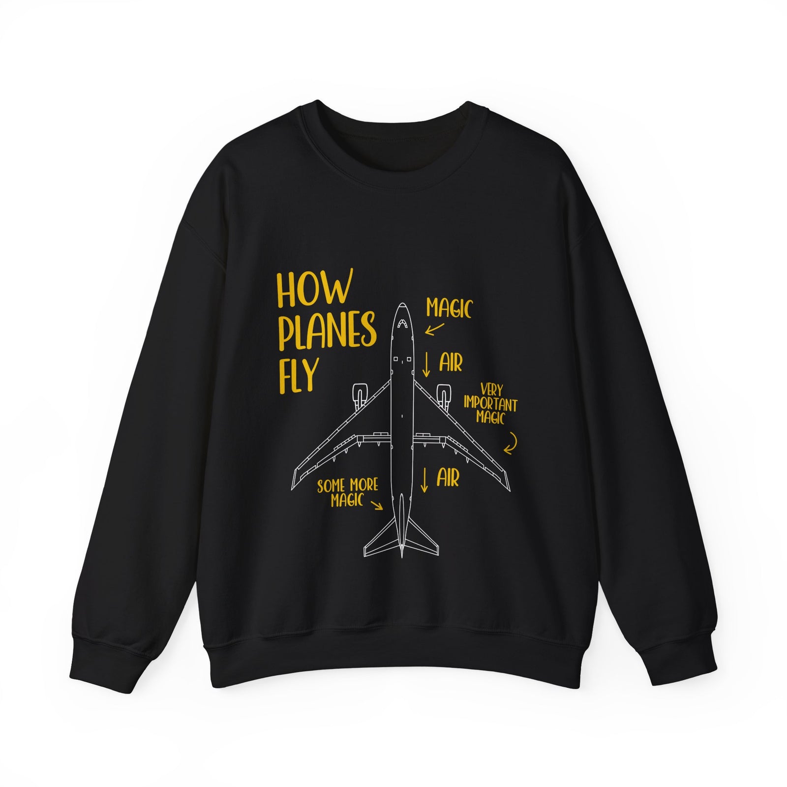 How Planes Fly?  -  Crewneck Sweatshirt