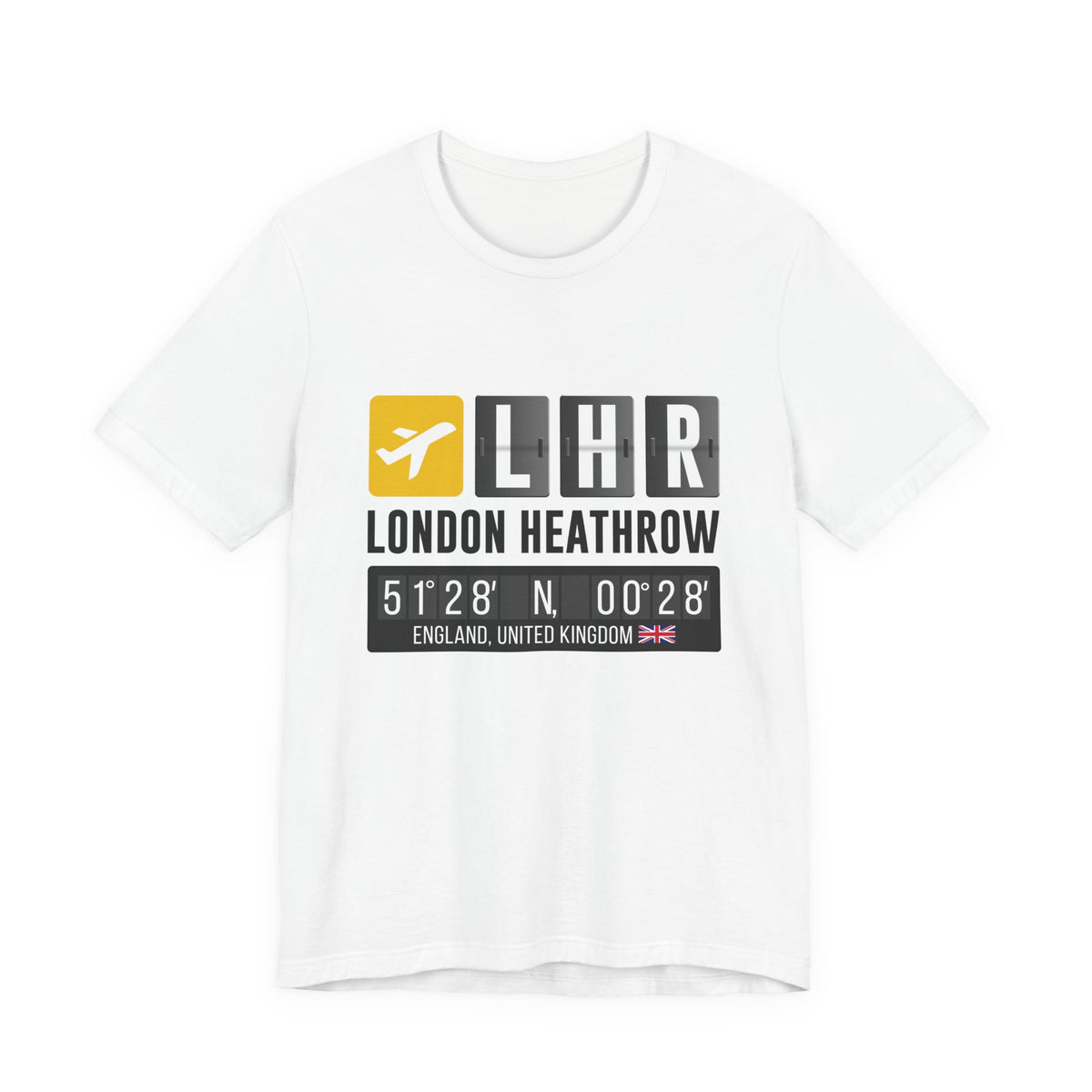 LHR London Heathrow - Unisex Jersey Tee