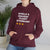 Worlds Okayest Flight Attendant  - Pullover Hoodie