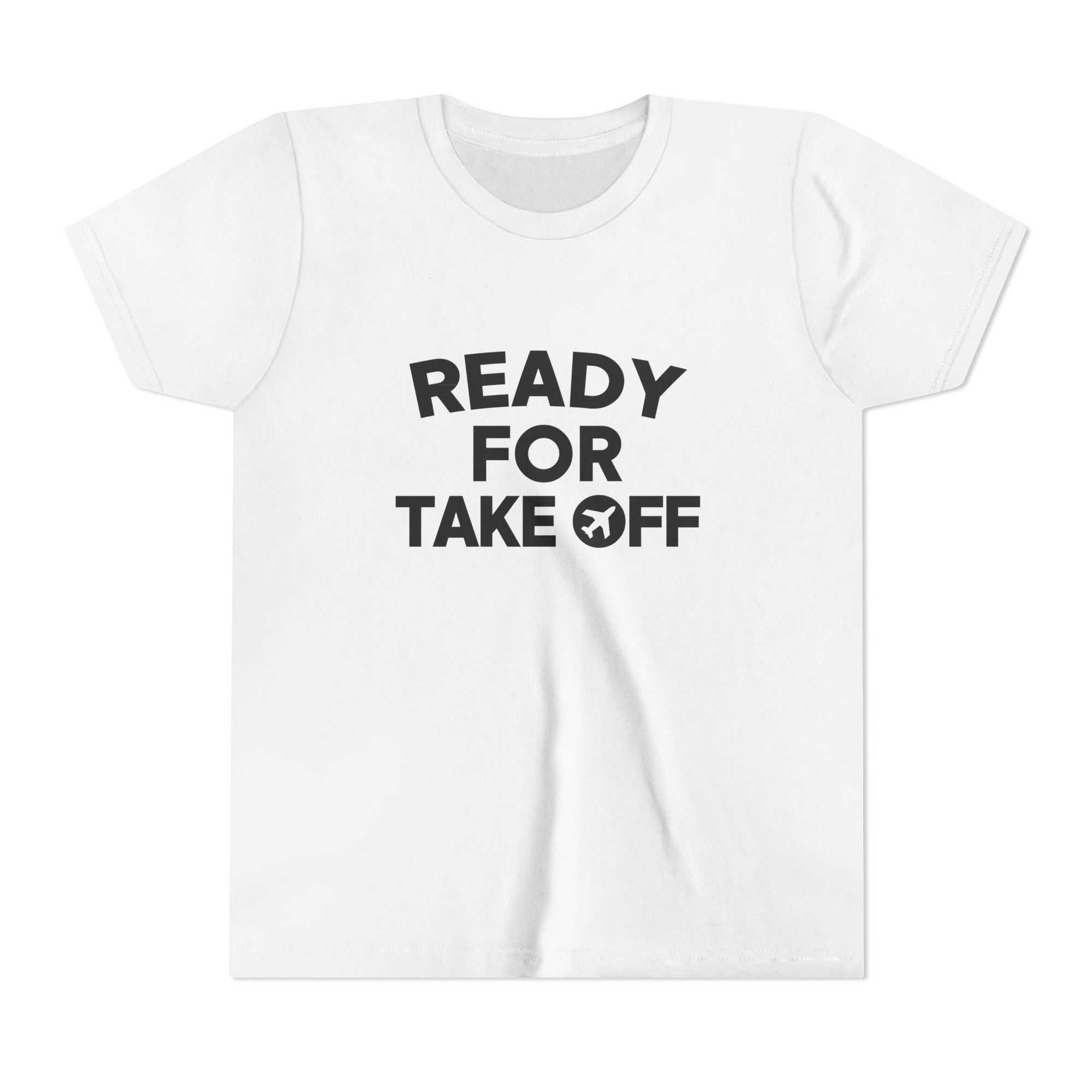 Ready for Take Off - Unisex Youth Short Sleeve Tee